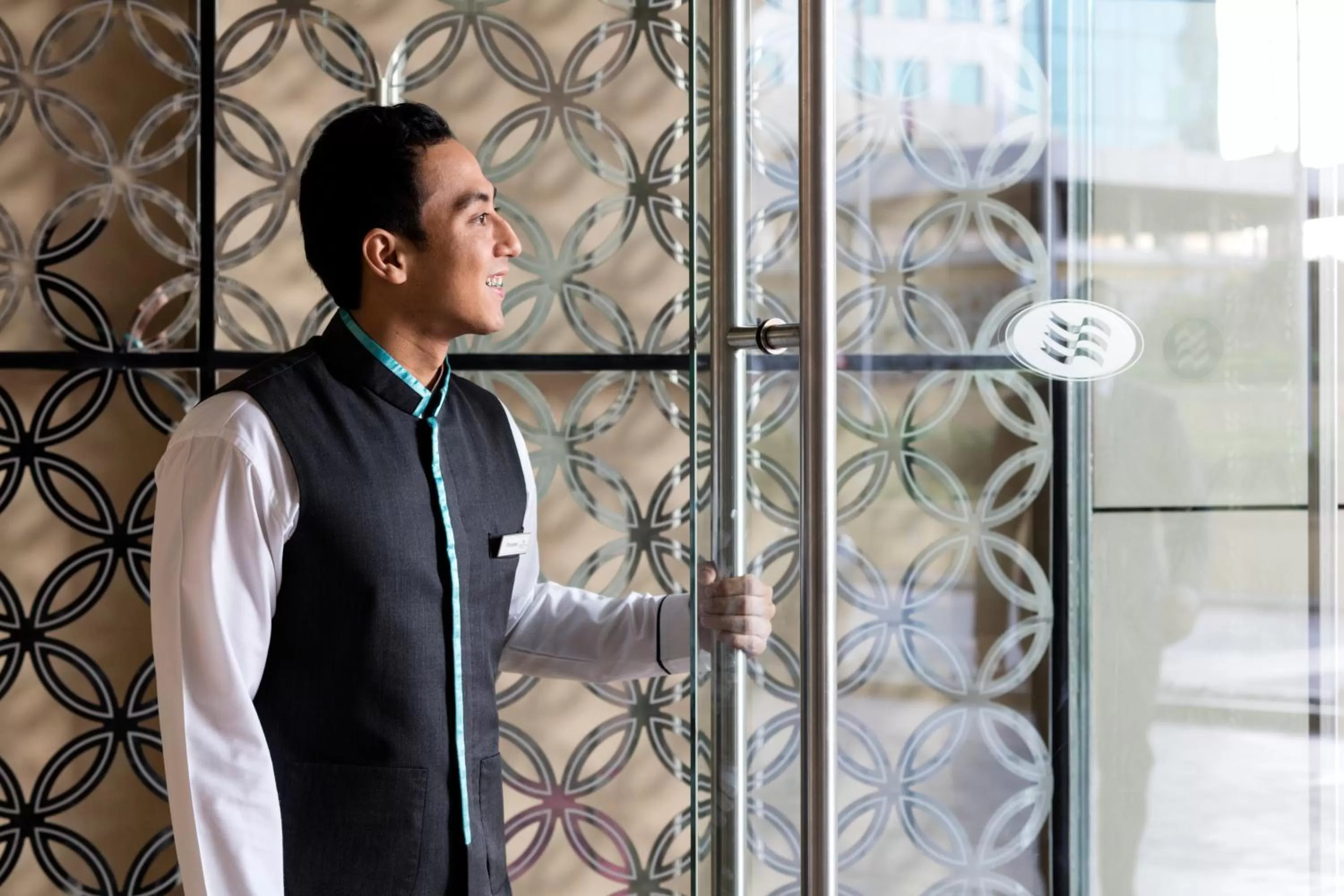 Property building in Crowne Plaza Dubai Festival City