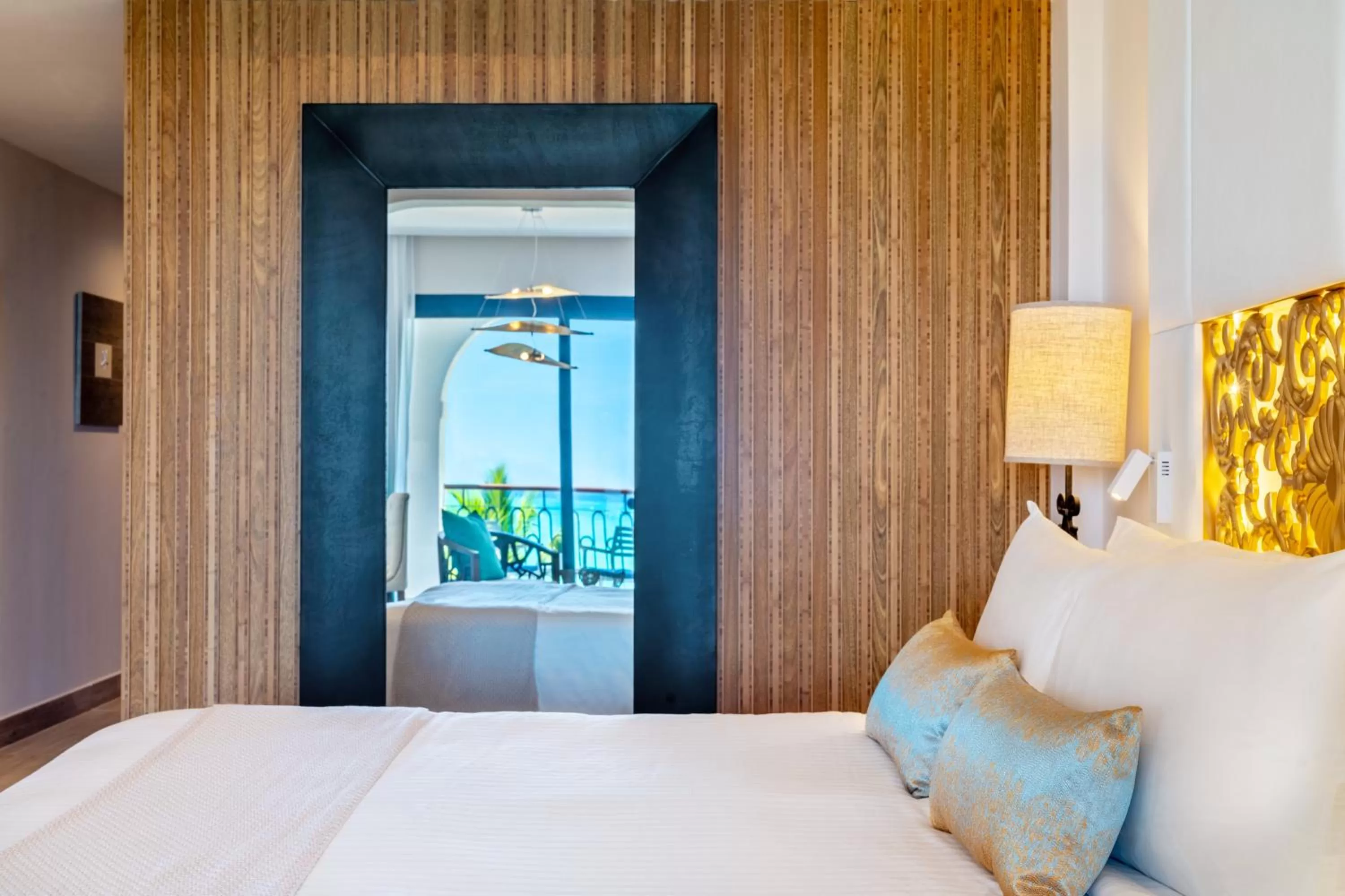 Bed in Sanctuary Cap Cana, a Luxury Collection Resort, Dominican Republic, Adult All-Inclusive