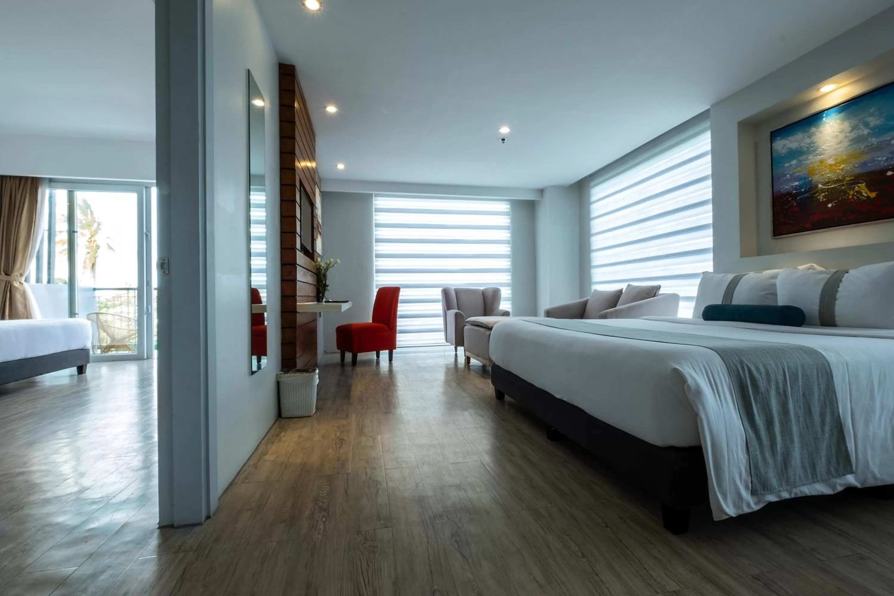 Bed in Solea Mactan Resort