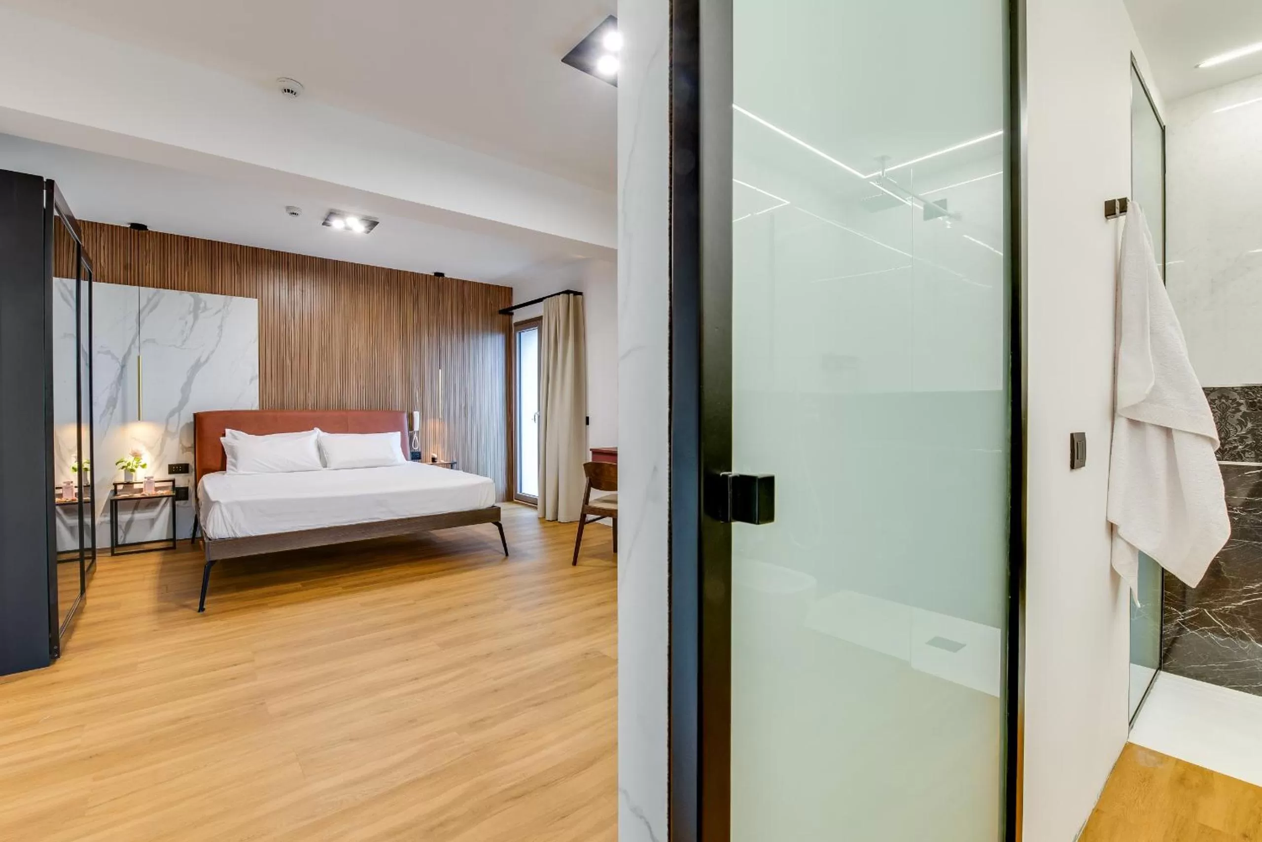 Photo of the whole room, Bed in RoccaRegina Hotel