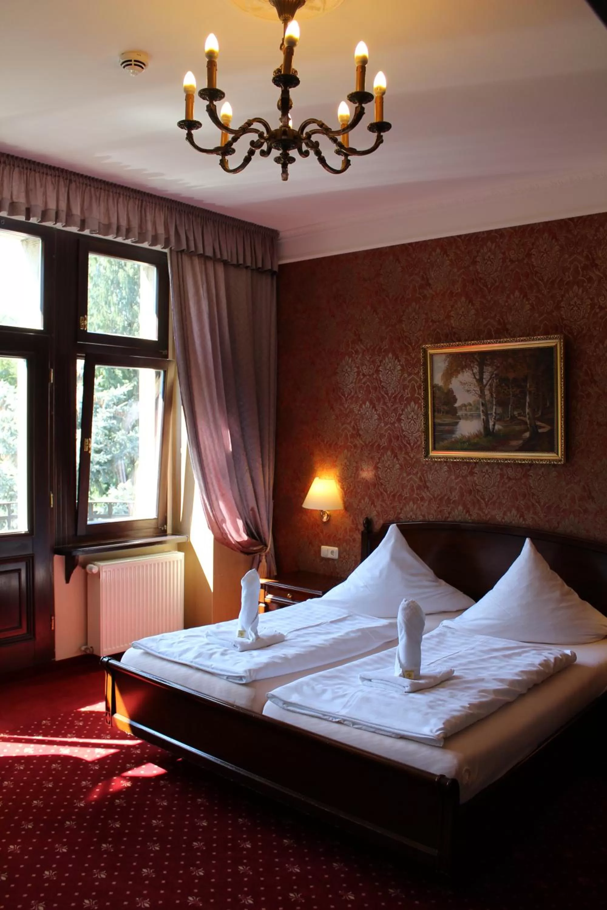 Photo of the whole room, Bed in Schlosshotel Stecklenberg