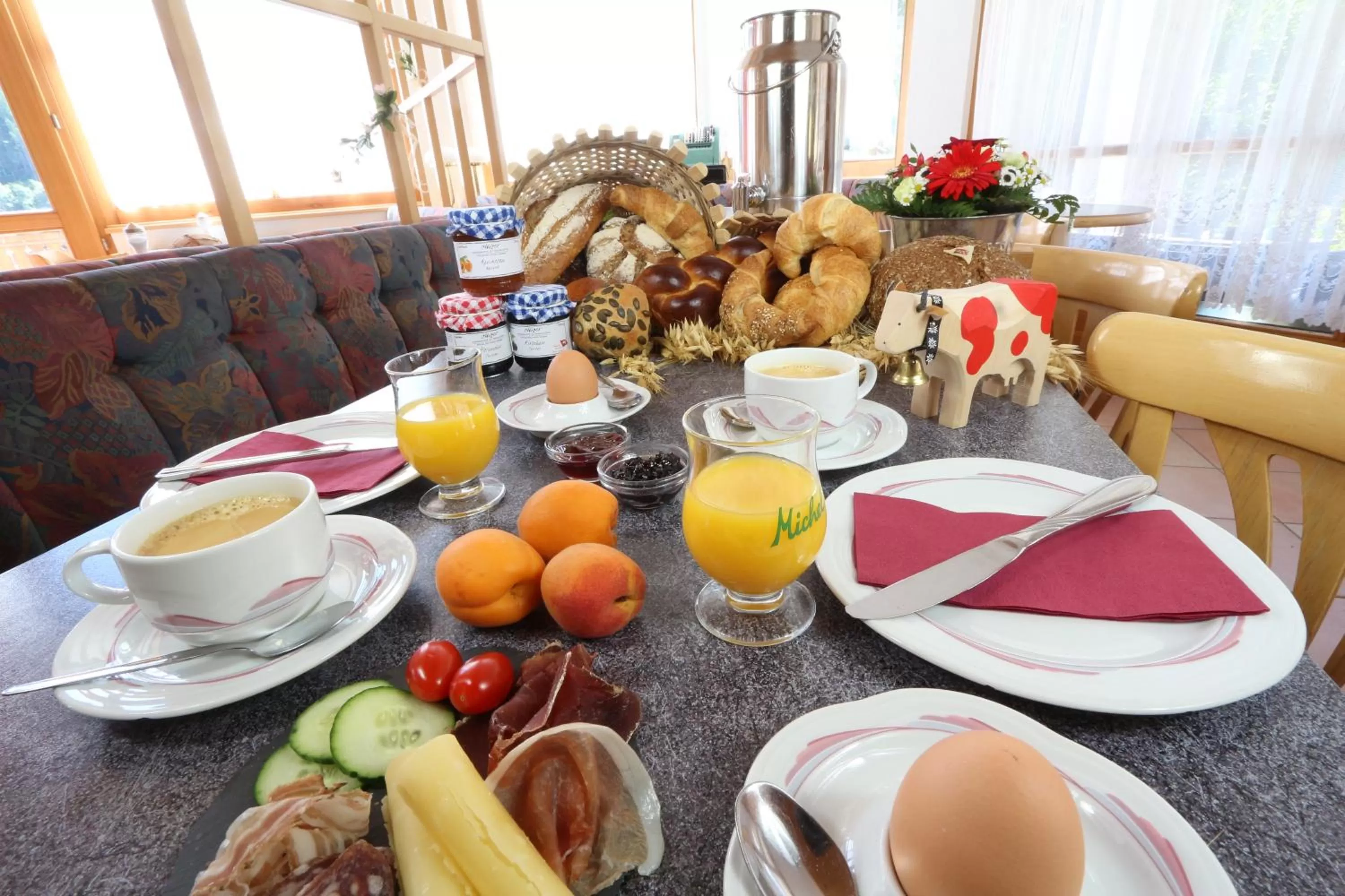 Buffet breakfast, Breakfast in Hotel Imseng