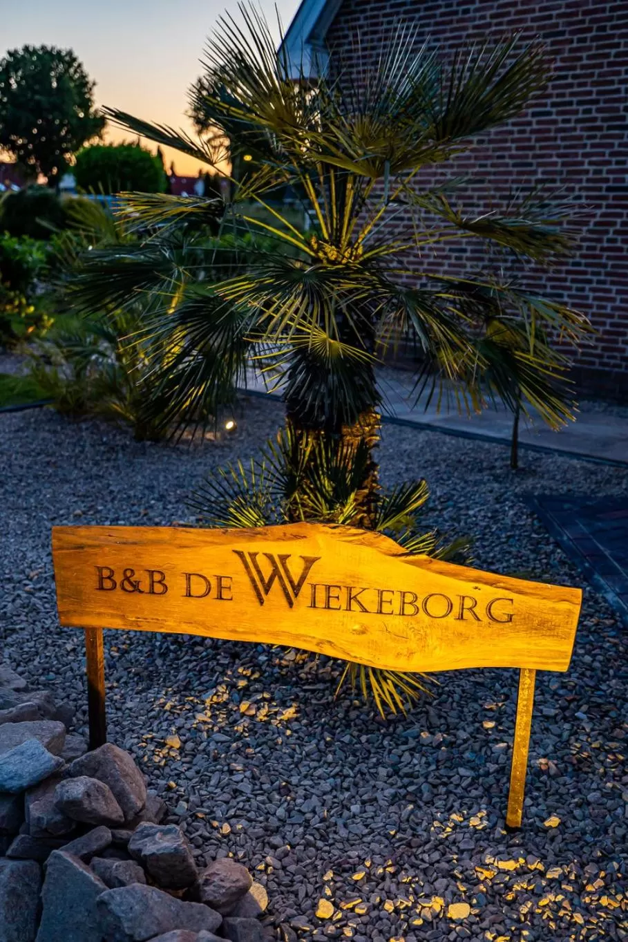 Property logo or sign in B&B de Wiekeborg