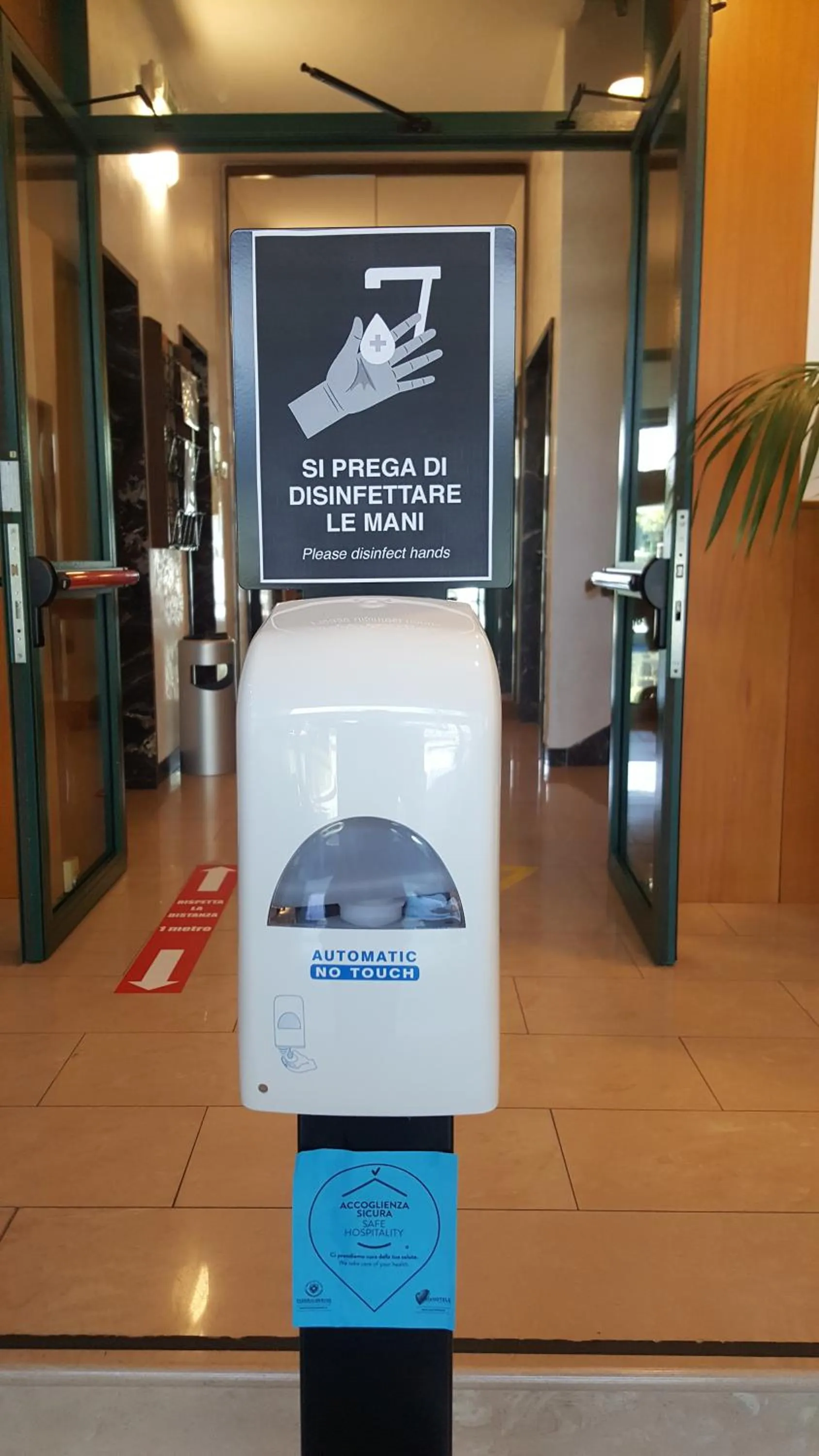 Lobby or reception in Hotel Cristallo