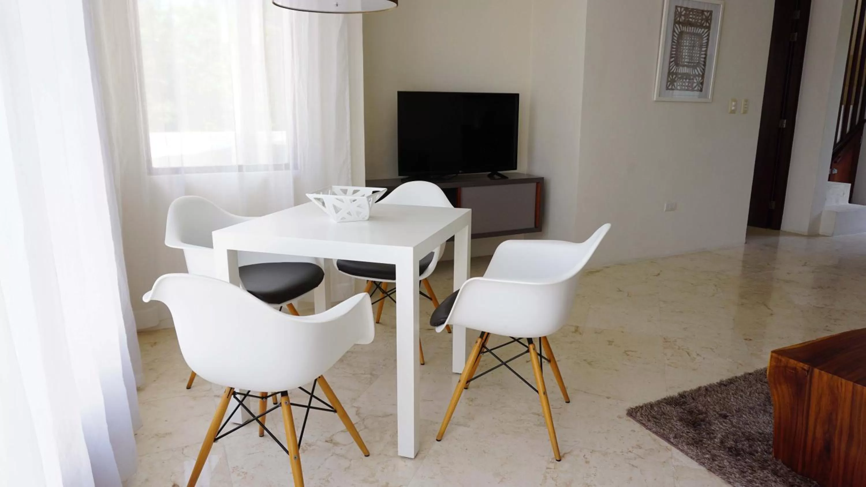 Dining area in Intima Resort Tulum Adults Only (Clothing Optional)