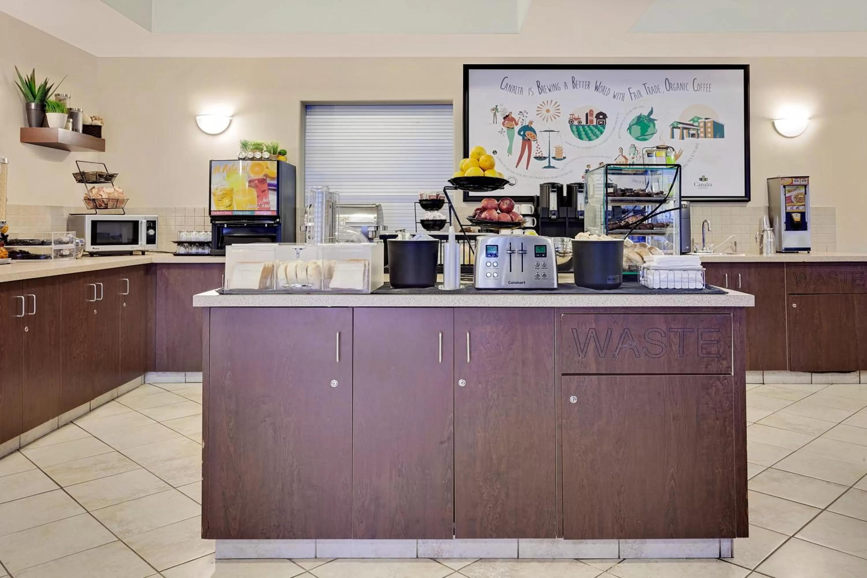 Continental breakfast in Ramada by Wyndham Lac La Biche