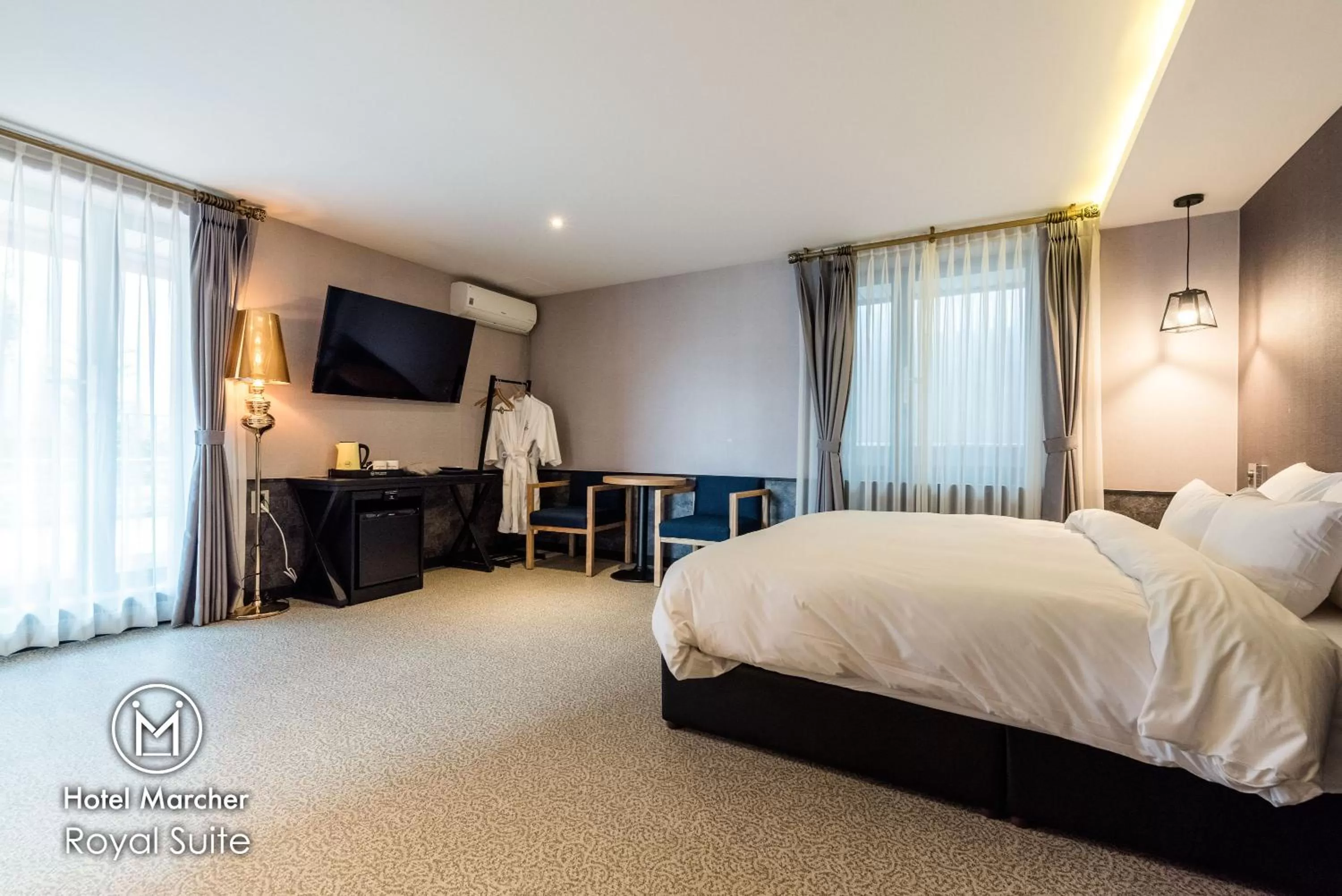 Bedroom, Bed in Hotel Marcher