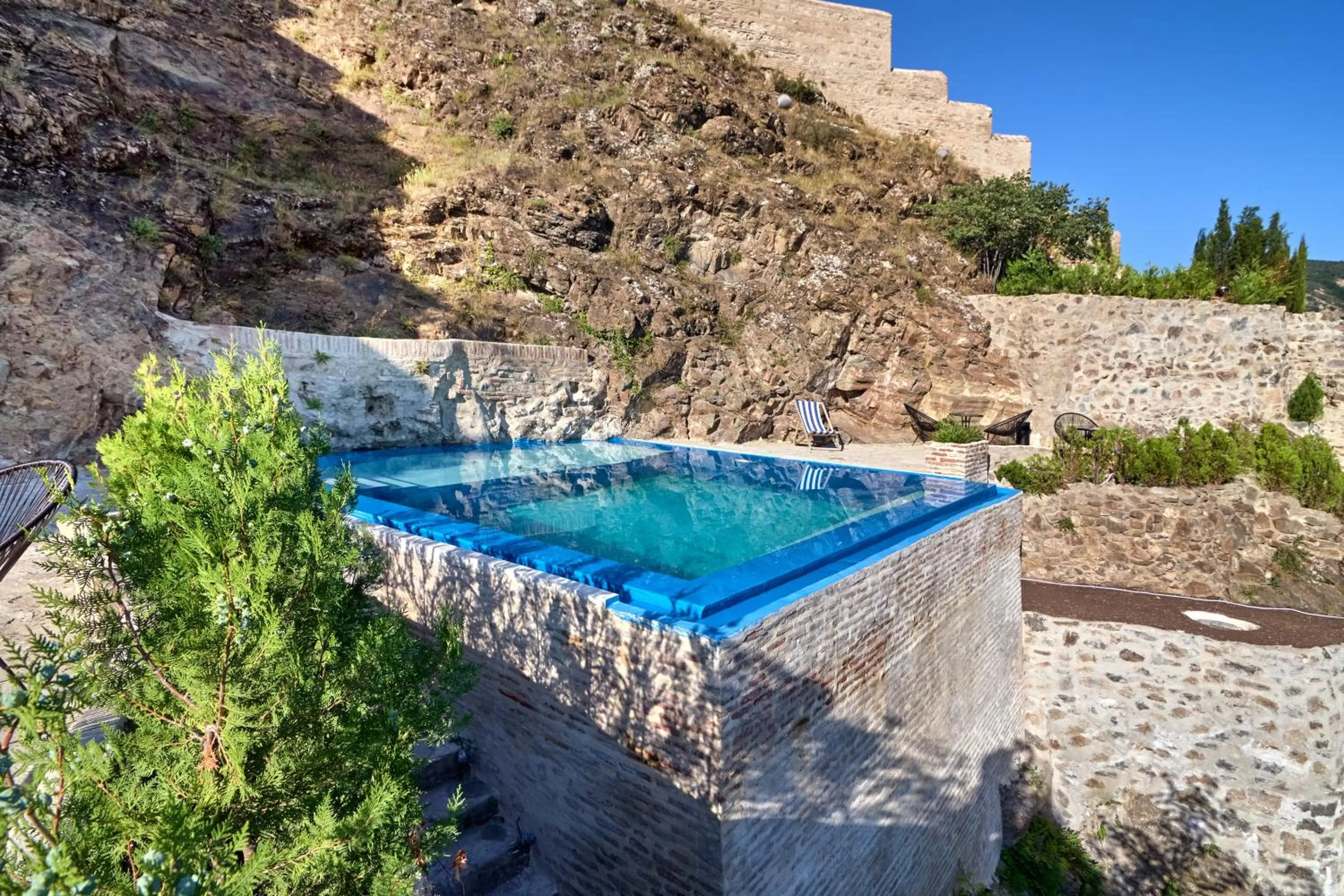 Swimming pool in Castle in Old Town