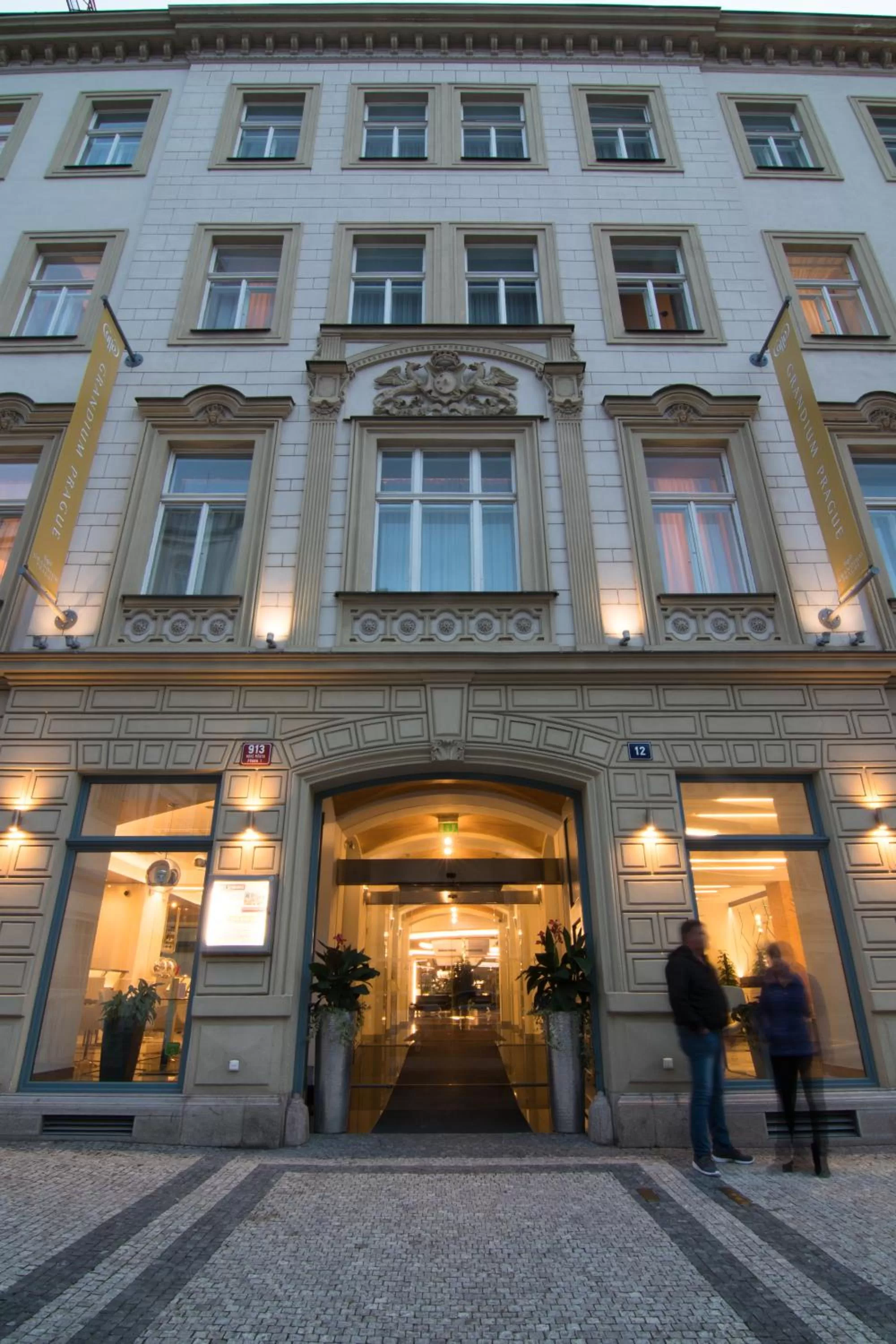 Facade/entrance in Grandium Hotel Prague
