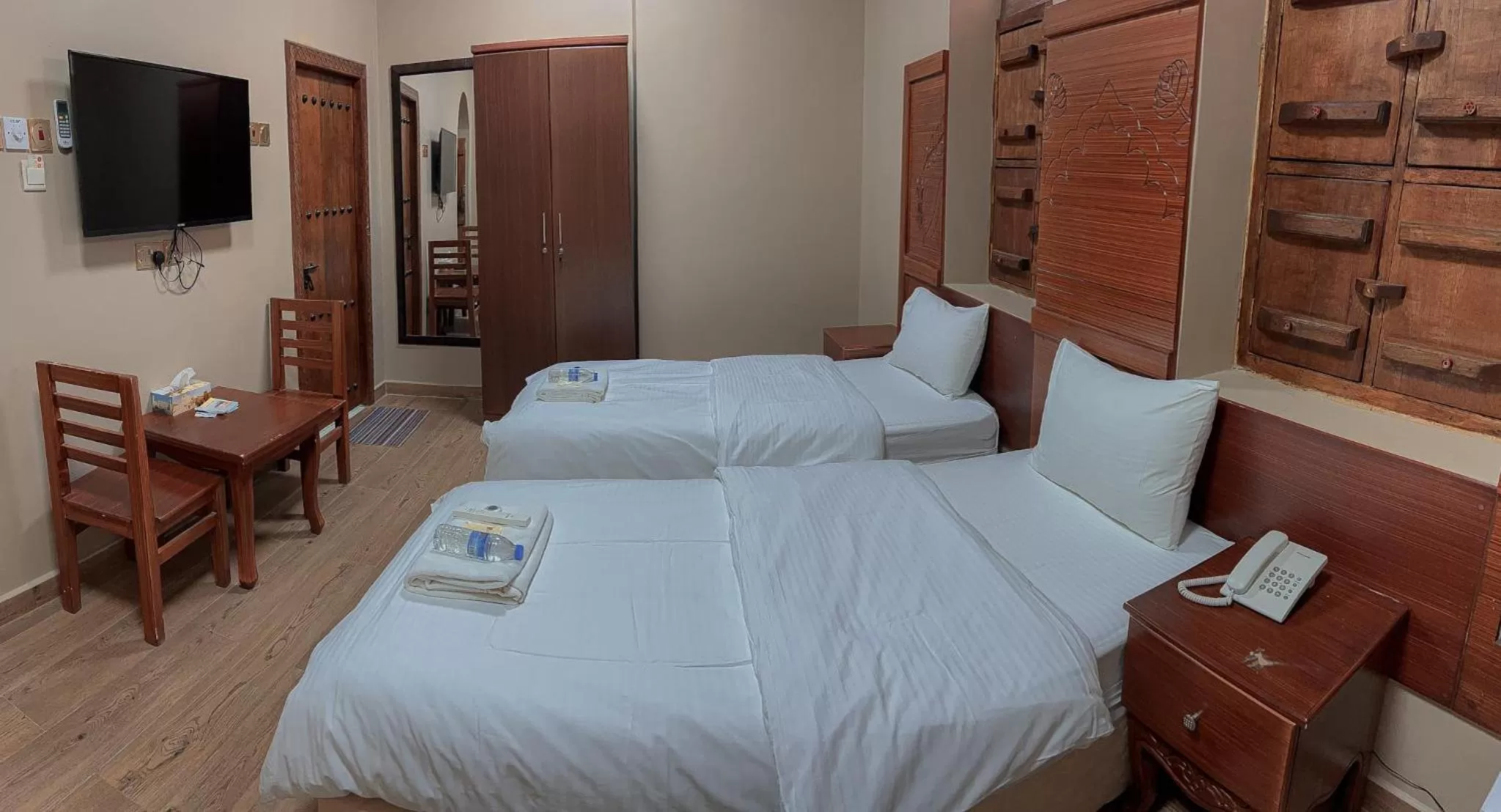 Bed in Nizwa Heritage Inn