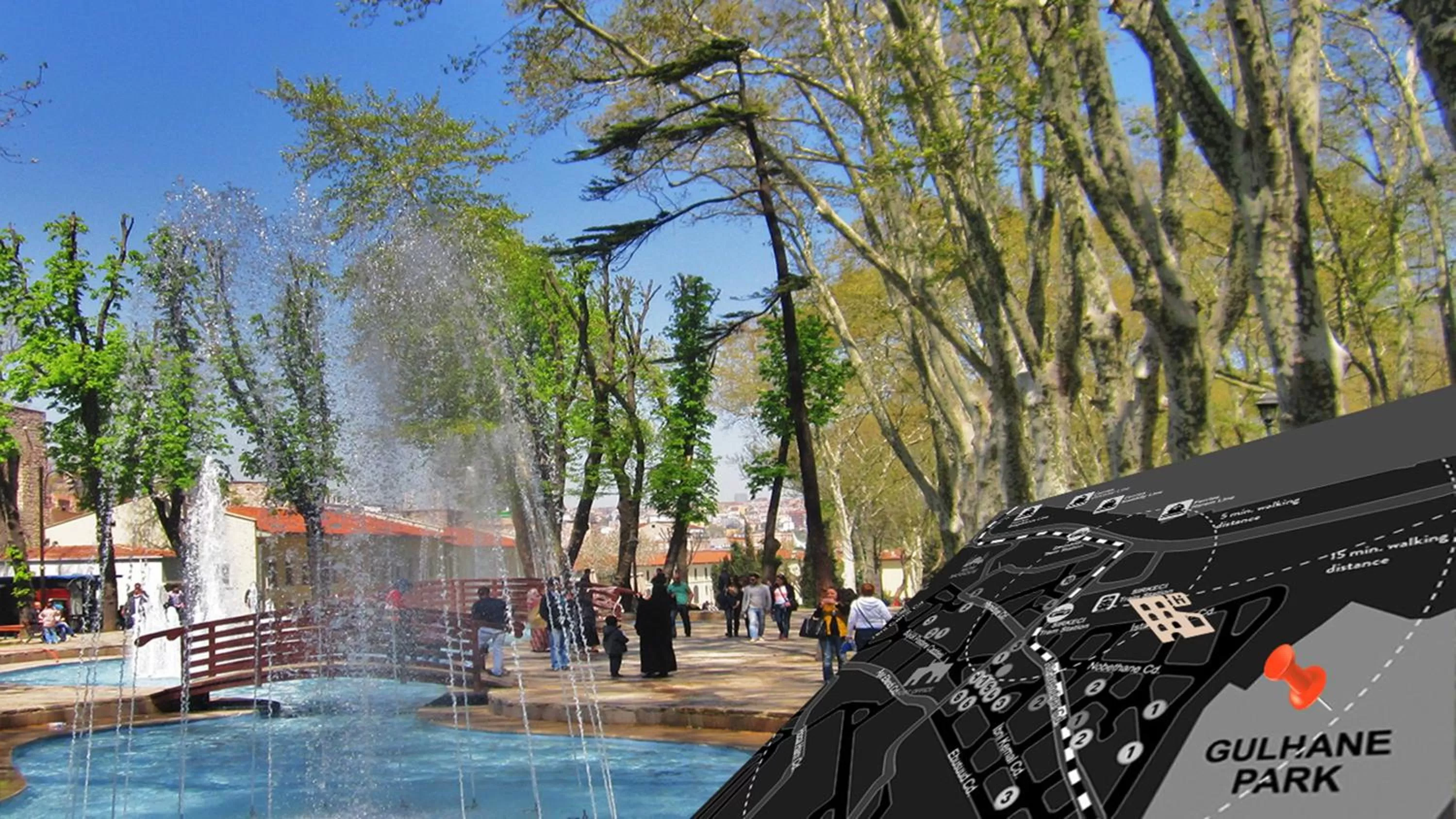 Location in Sirkeci Emek Hotel