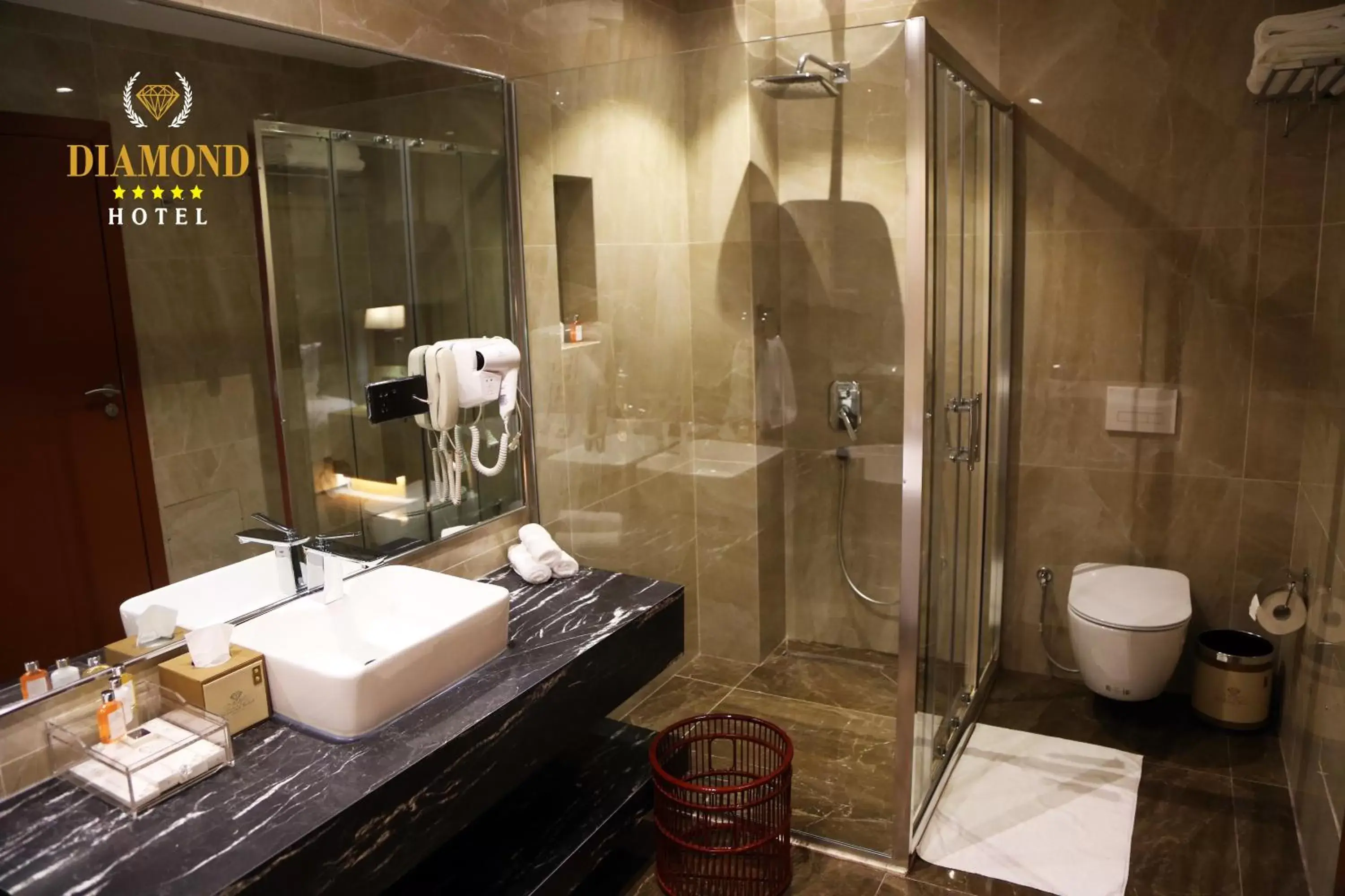 Twin Room in Hotel Diamond Prishtina Twin Room in Hotel Diamond Prishtina