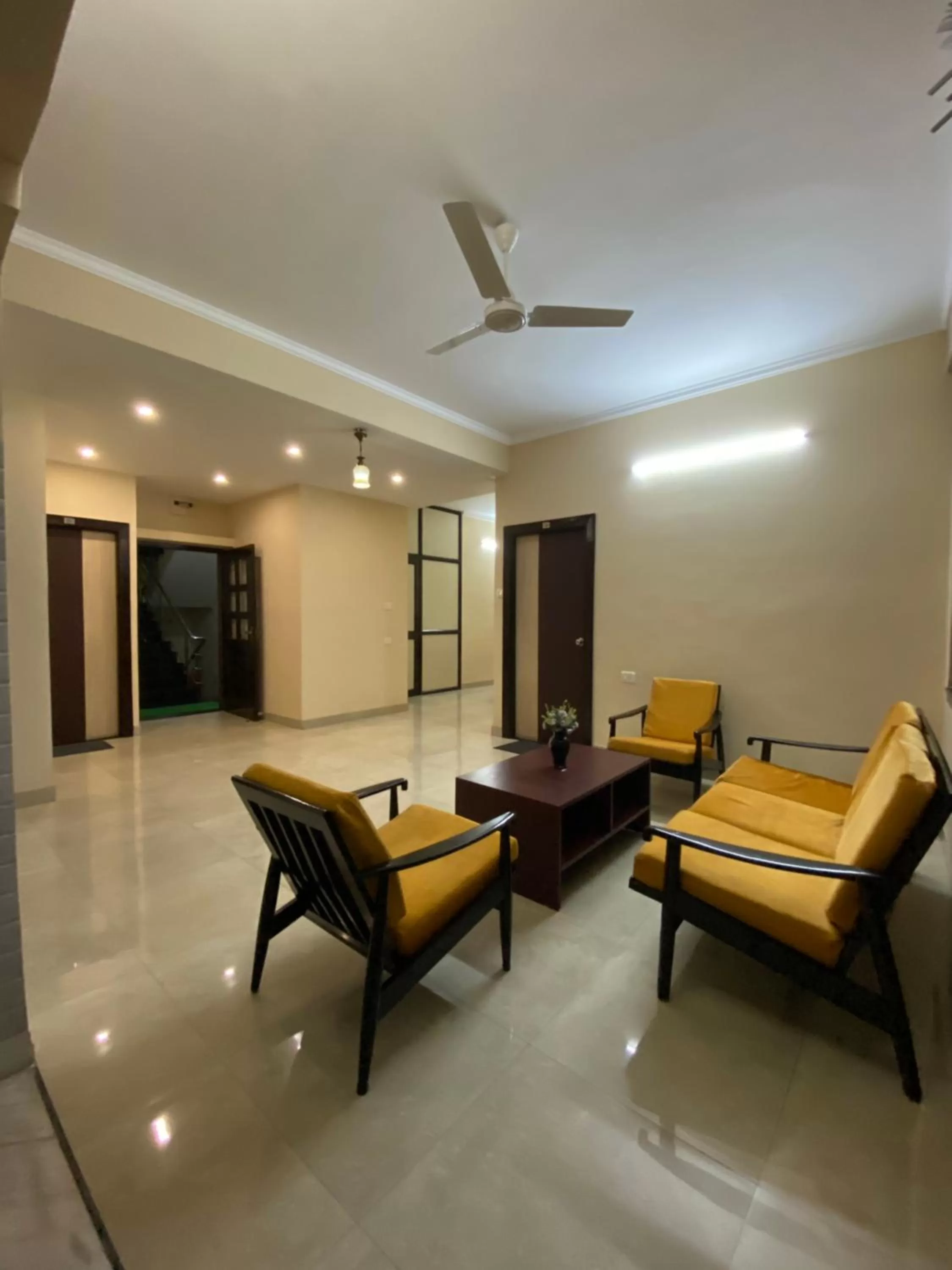 Seating area in Krishna Kunja " A Quiet & Peaceful Stay "