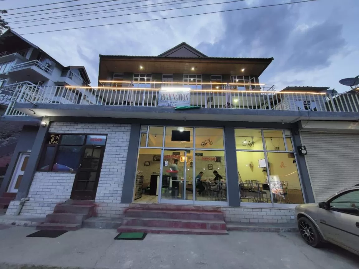 Restaurant/places to eat, Property Building in High Nation Resort Manali