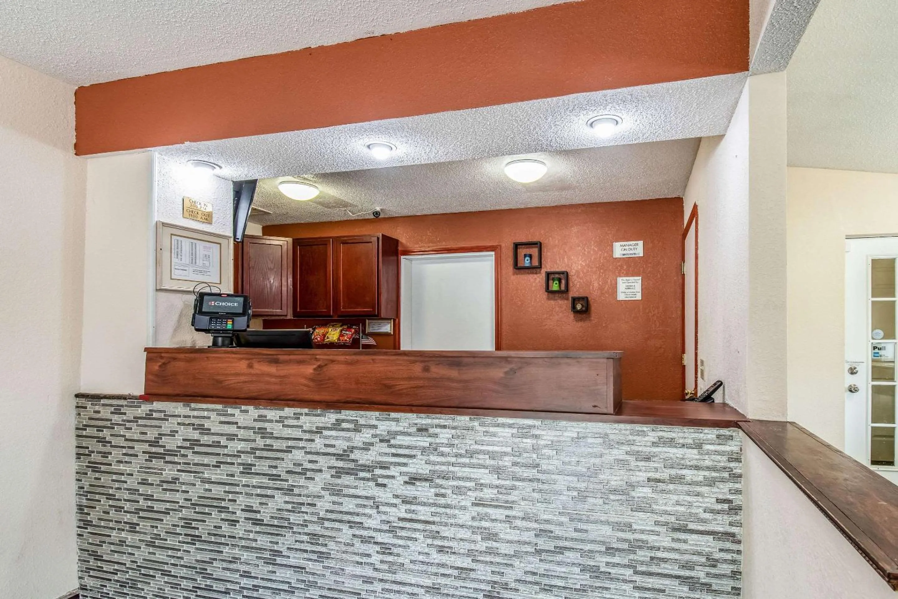 Lobby or reception, Lobby/Reception in Rodeway Inn