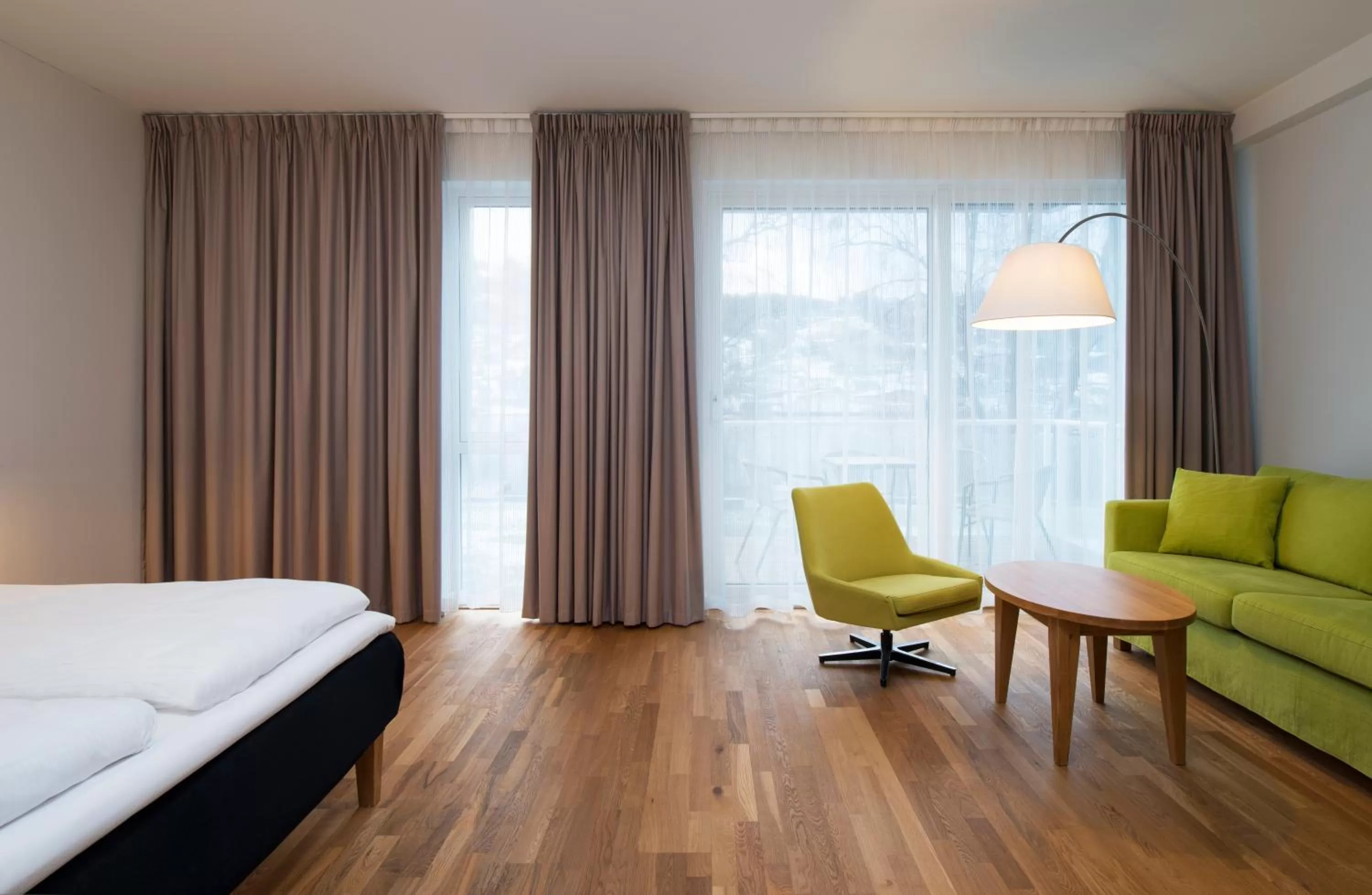 Photo of the whole room, Bed in Thon Hotel Sandven