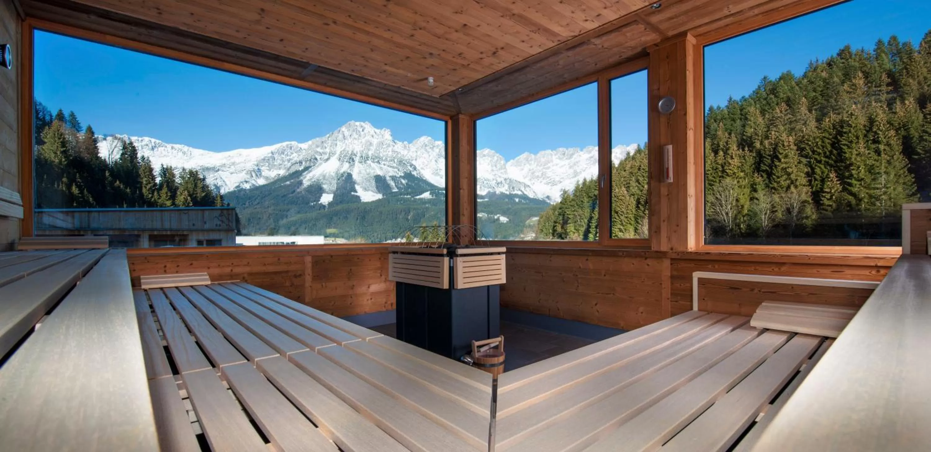 Sauna in Tirol Lodge