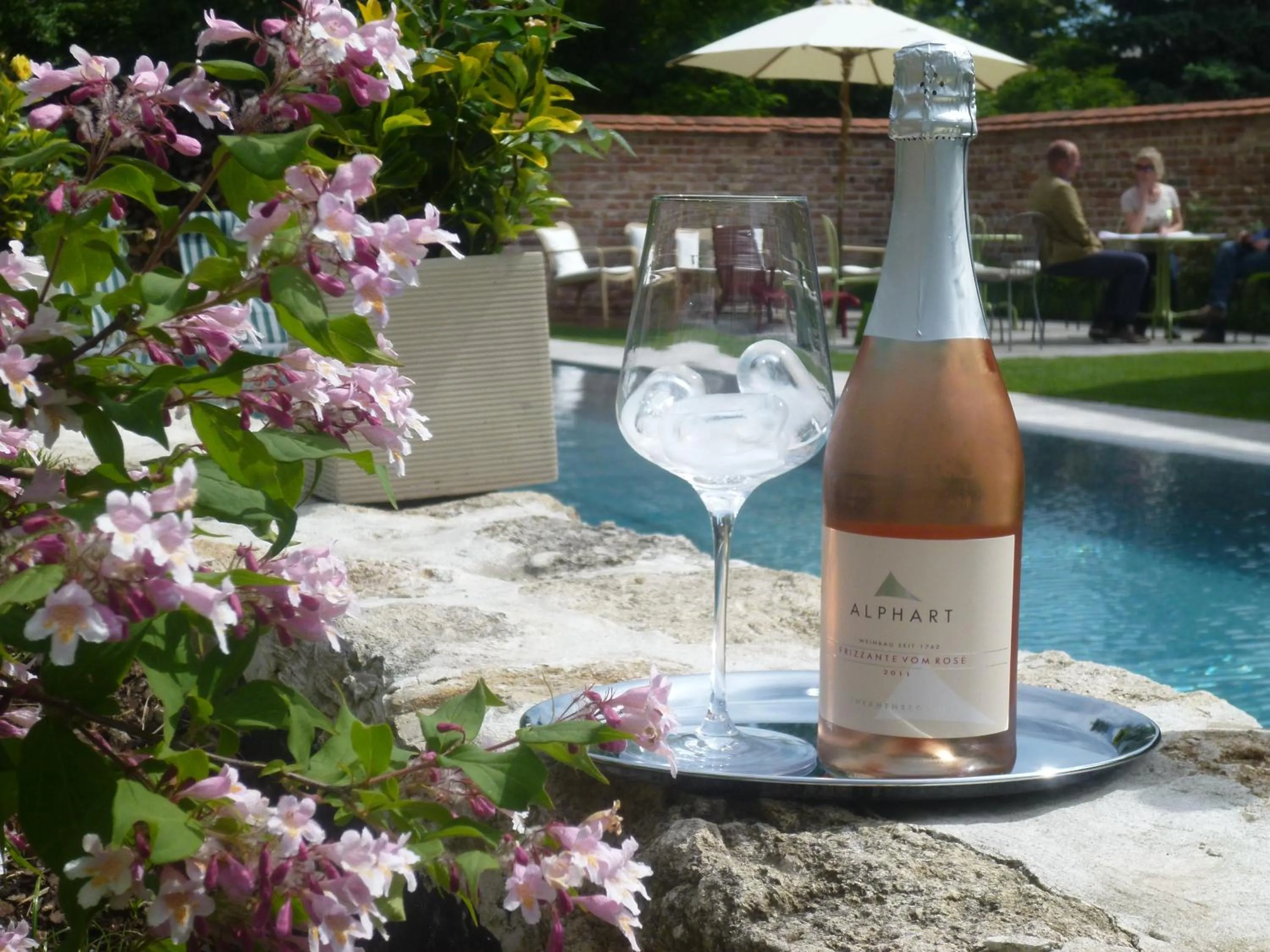 Swimming pool in Hotel Landhaus Moserhof