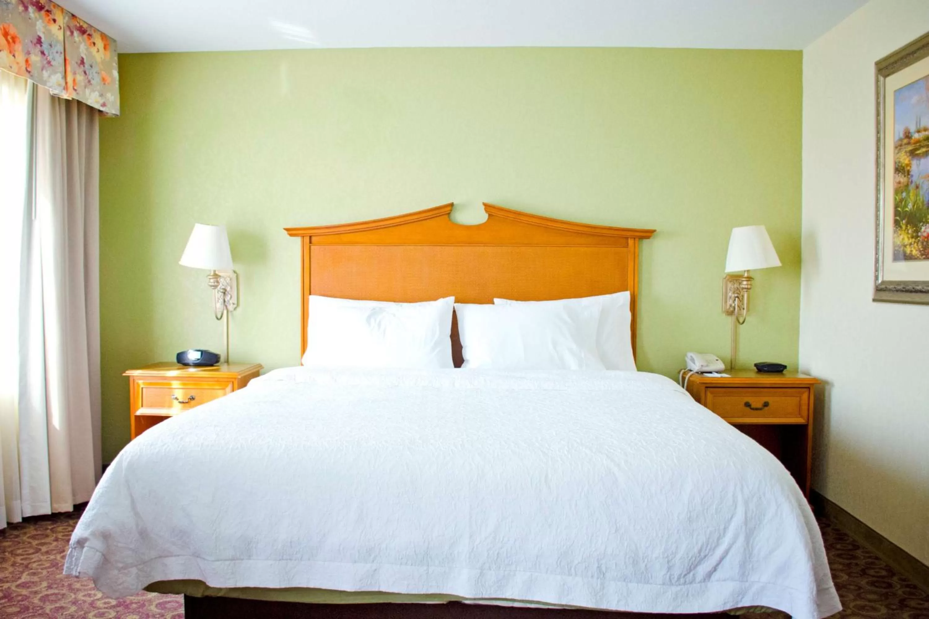 Bed in Hampton Inn & Suites College Station