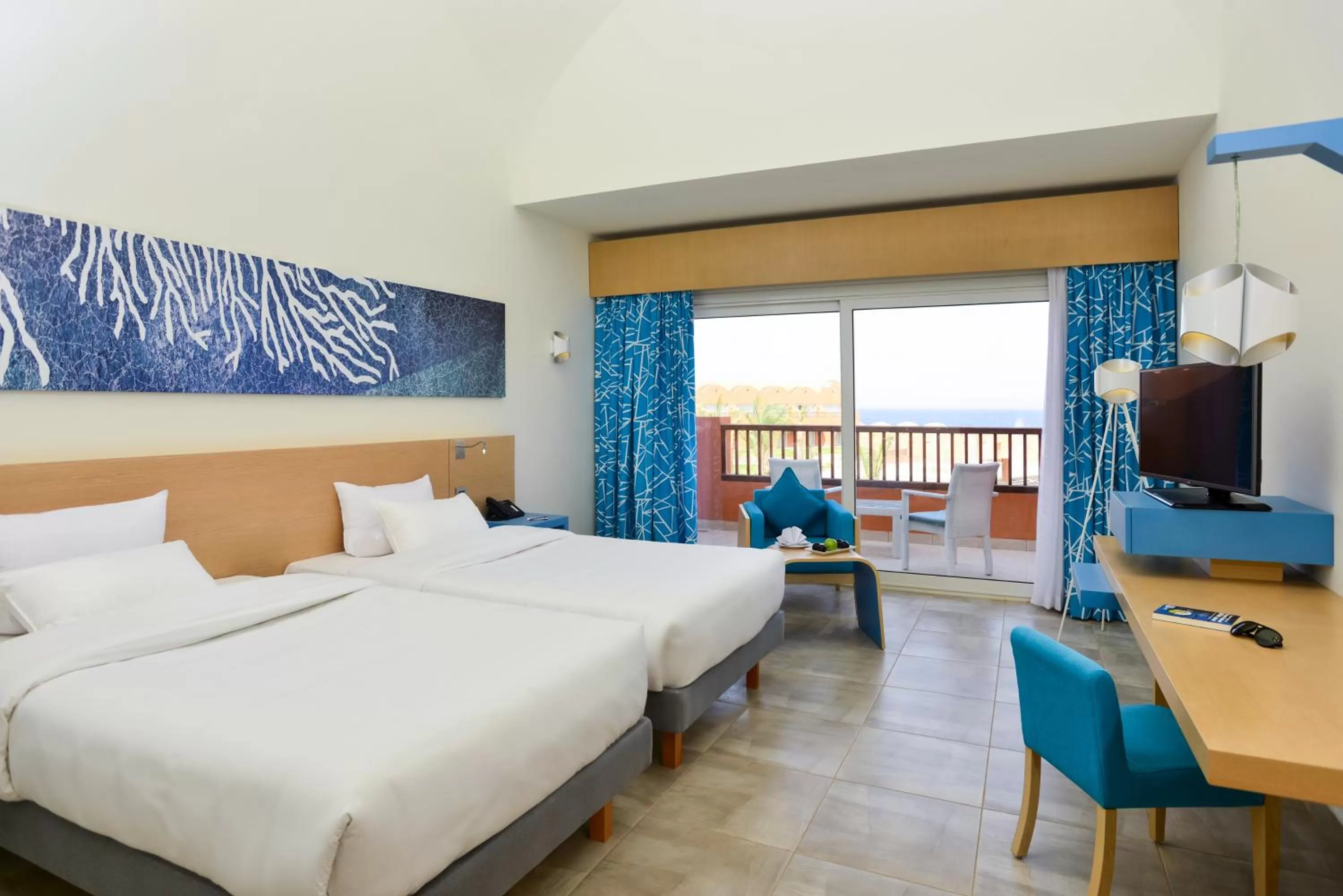 Bed in Novotel Marsa Alam Beach Resort