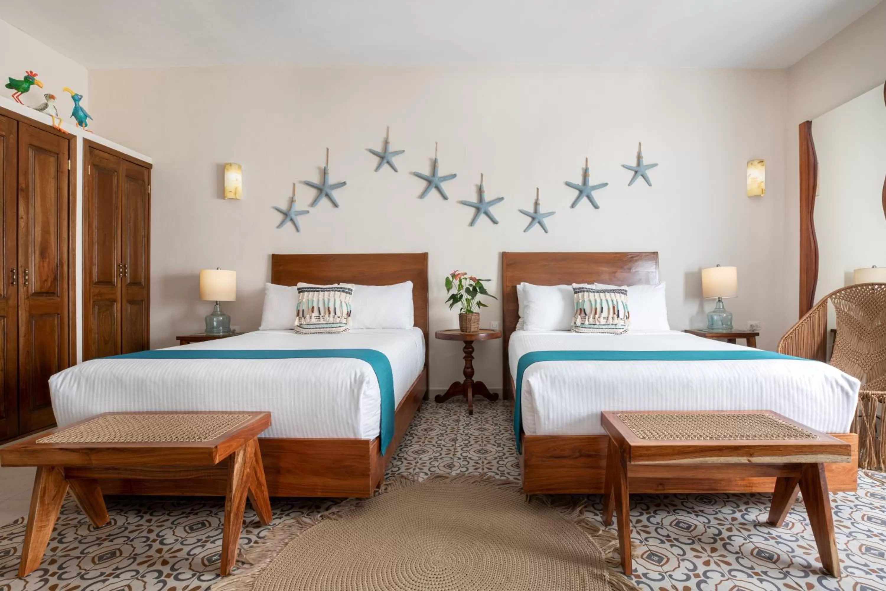 Bed in Le Muuch Hotel Boutique