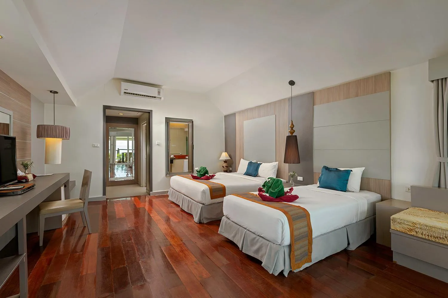 Photo of the whole room, Bed in Nakara Long Beach Resort - SHA Extra Plus