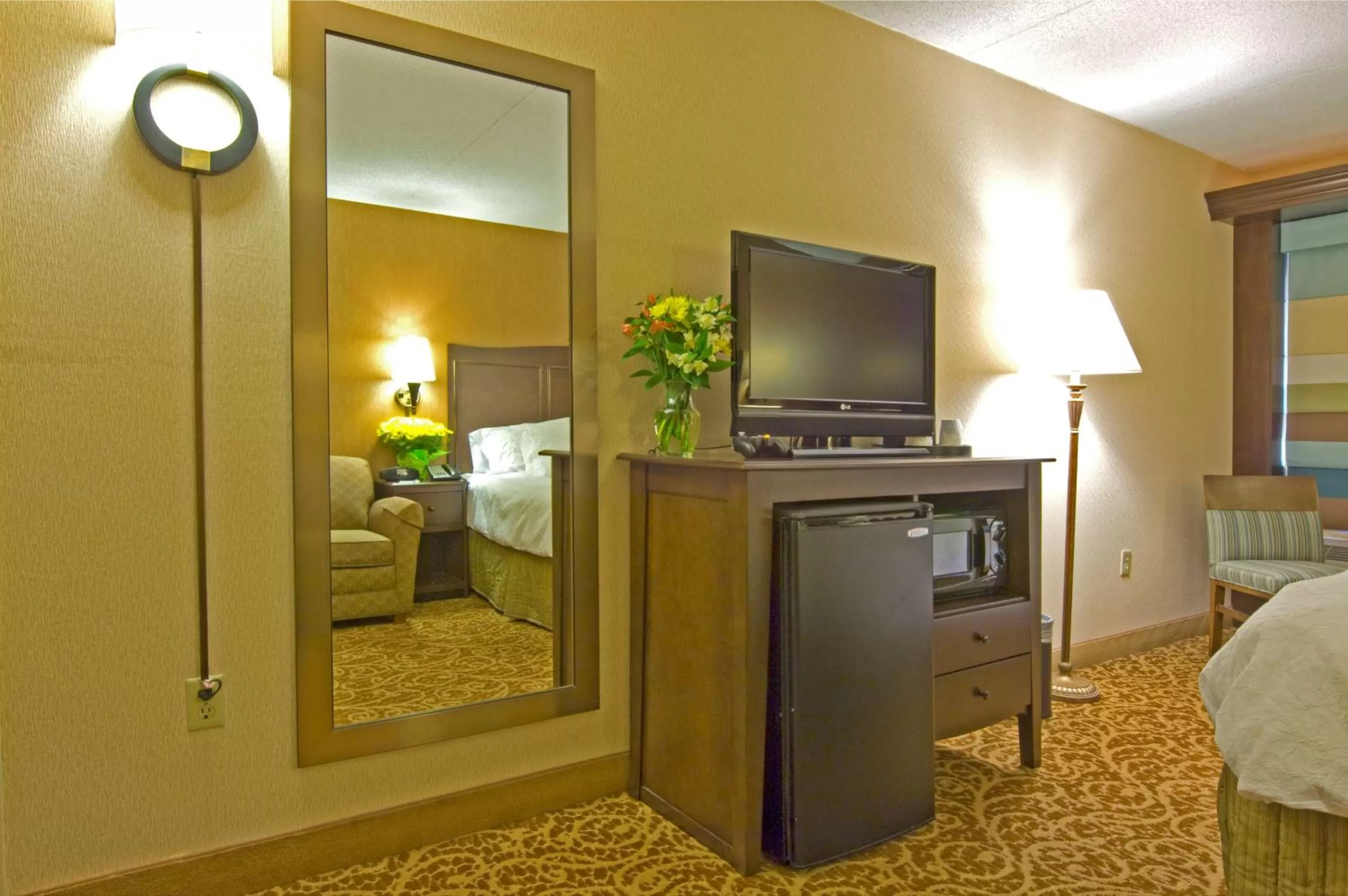 Bed in Hampton Inn Downingtown/Exton