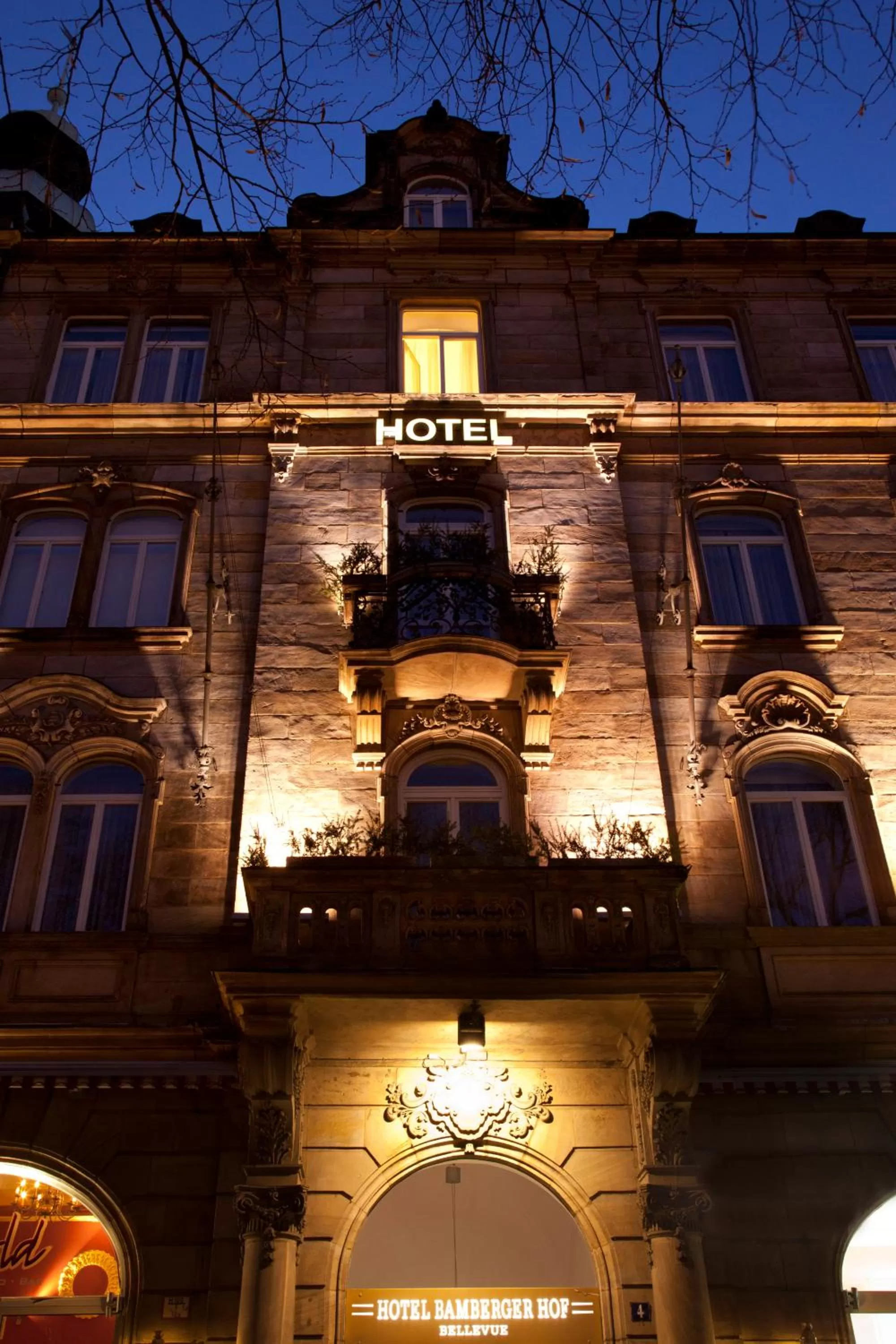 Facade/entrance in Hotel Bamberger Hof Bellevue