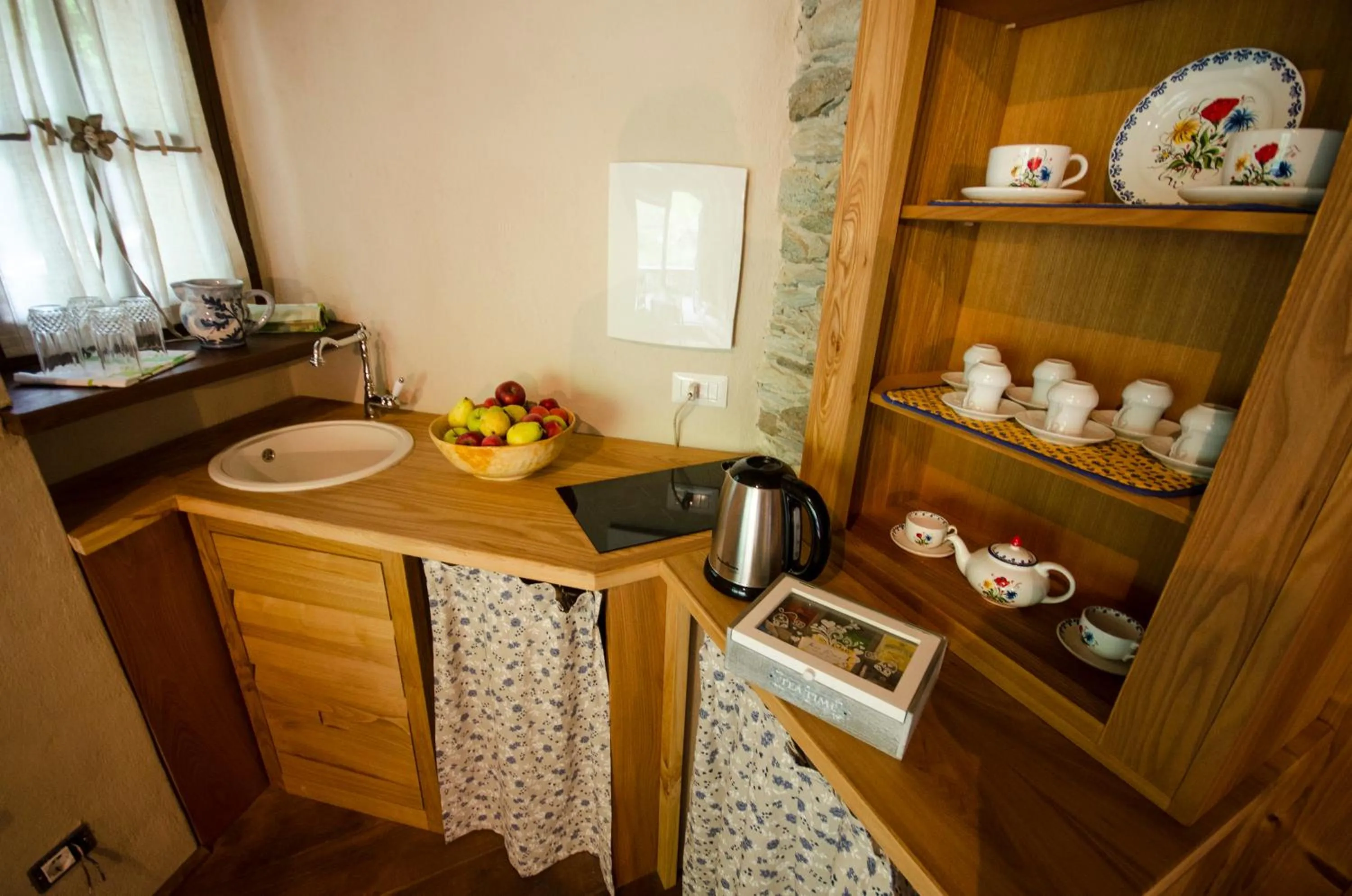 Kitchen or kitchenette in Il Sogno Della Vita AgriResort - Country Rooms & Suites