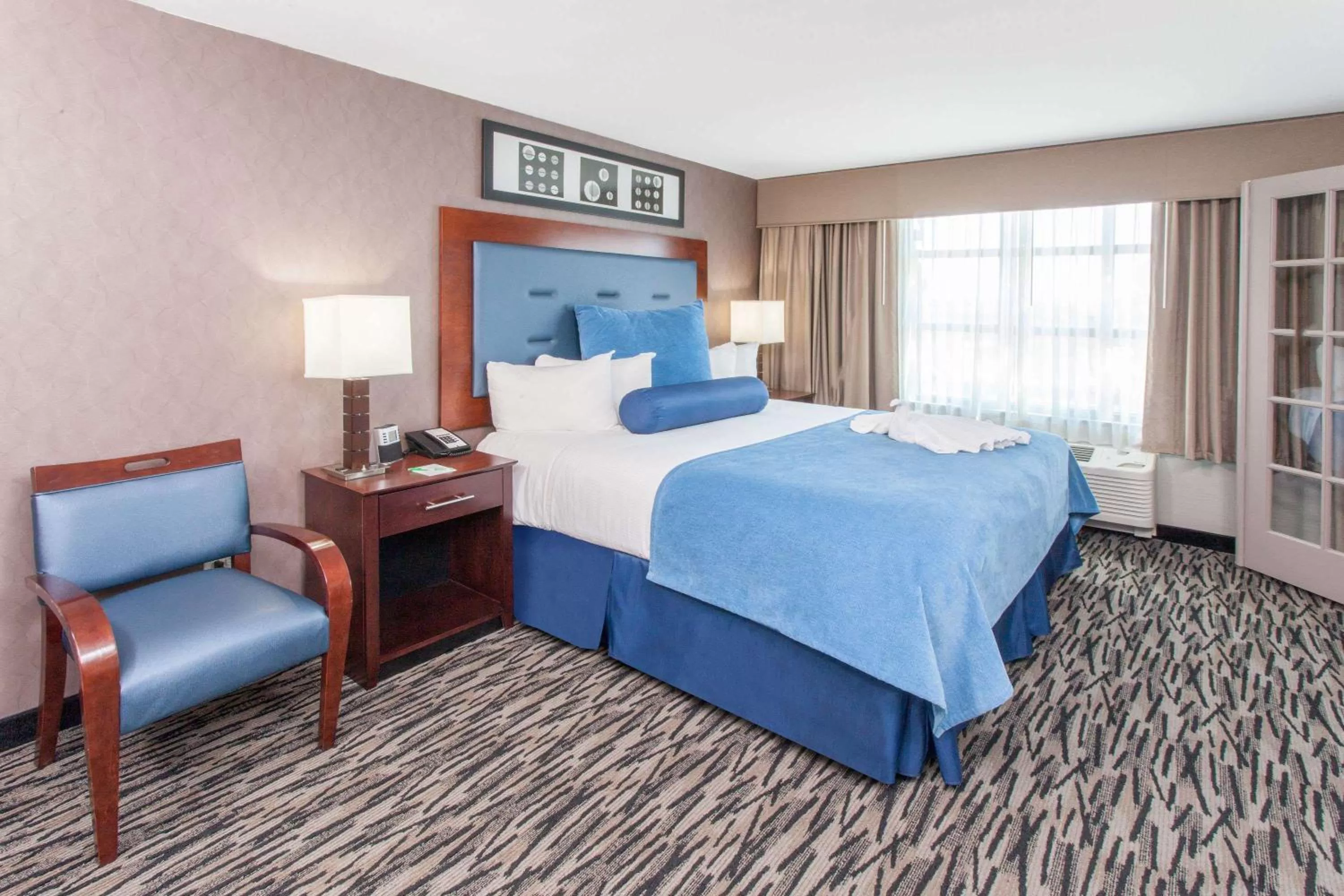 Photo of the whole room, Bed in Wyndham Garden Elk Grove Village - O'Hare