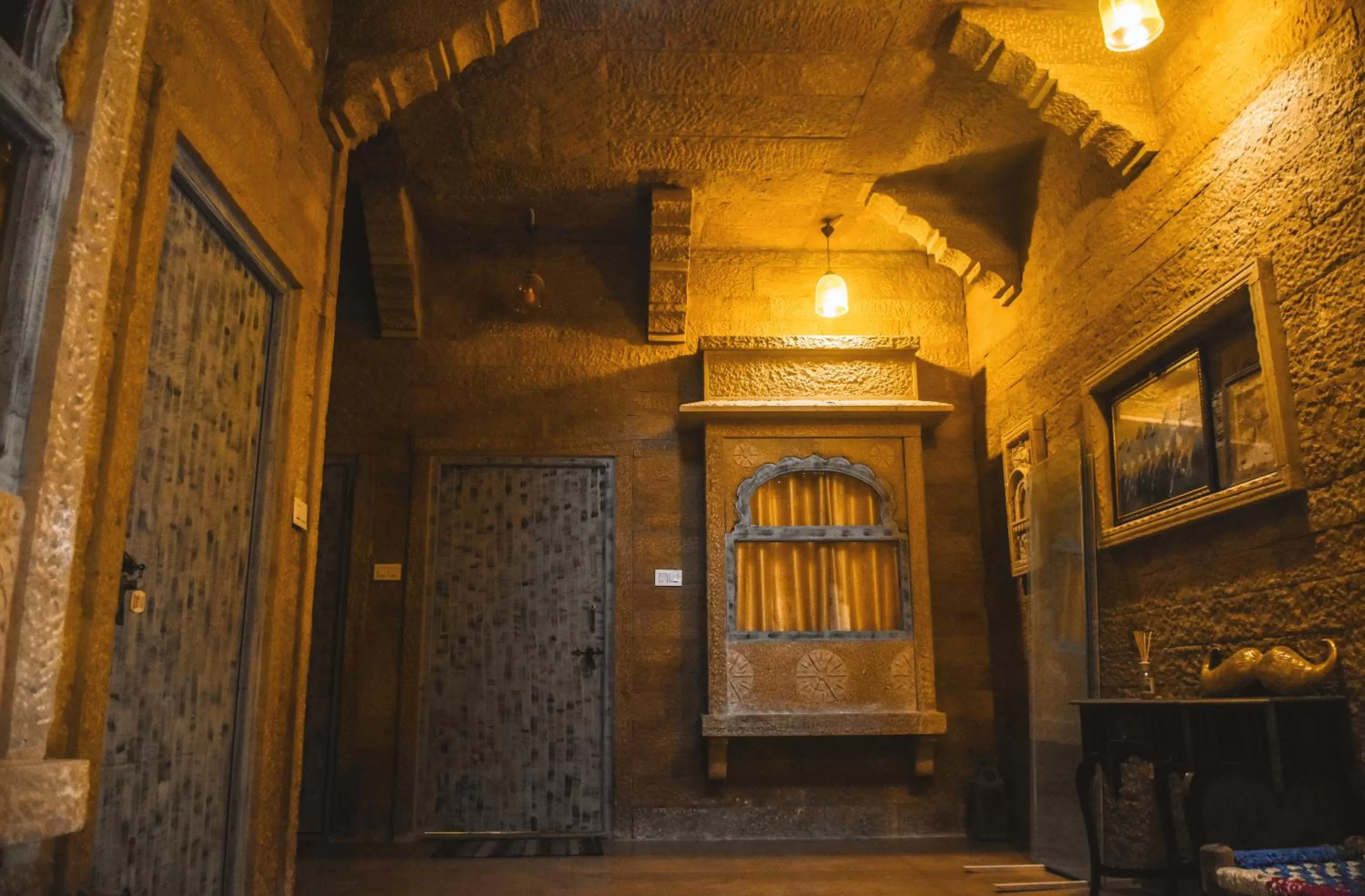 Inner courtyard view in Garh Meera - A Sensational Boutique Hotel