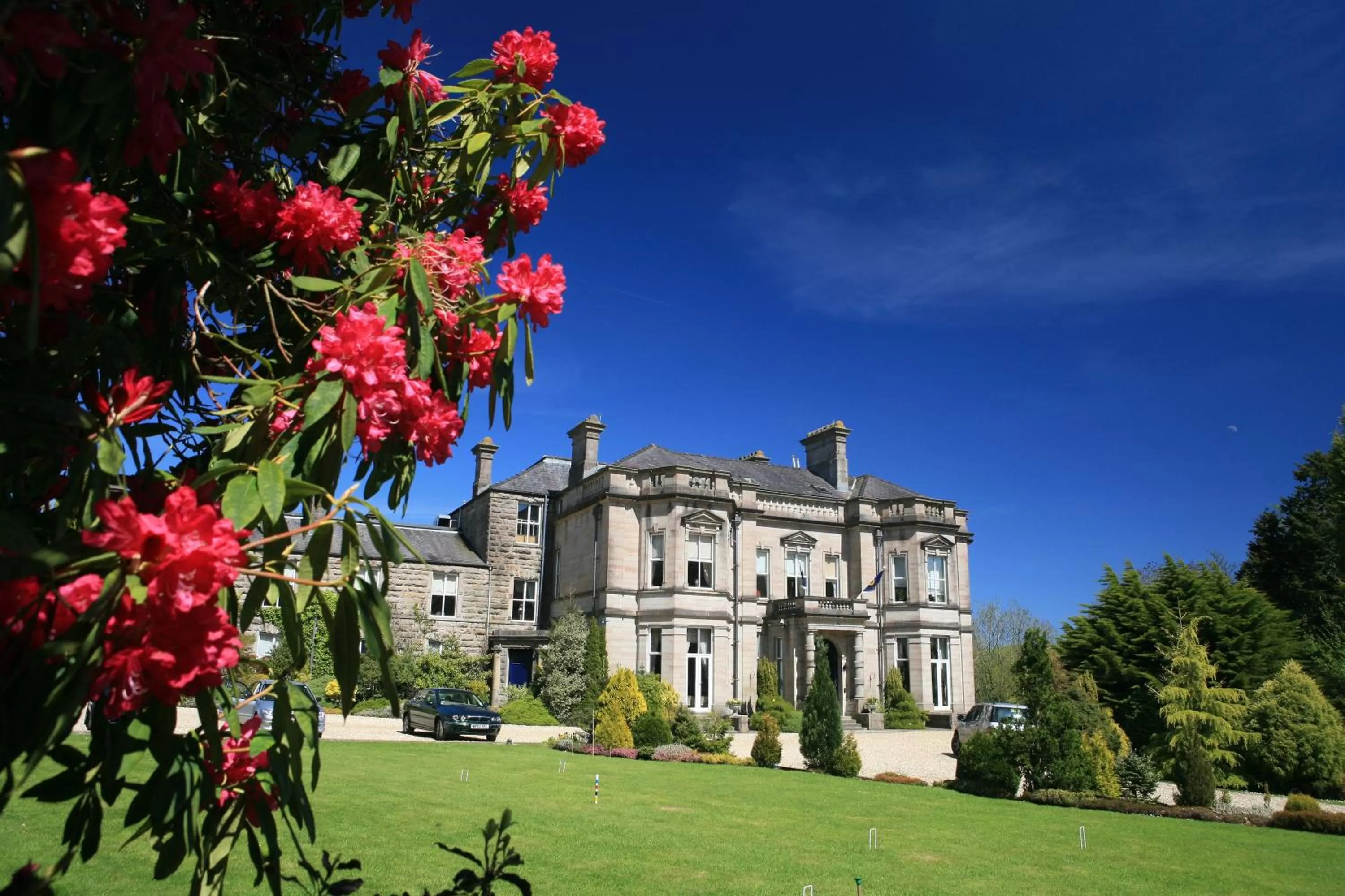 Property building in Tre-Ysgawen Hall & Spa