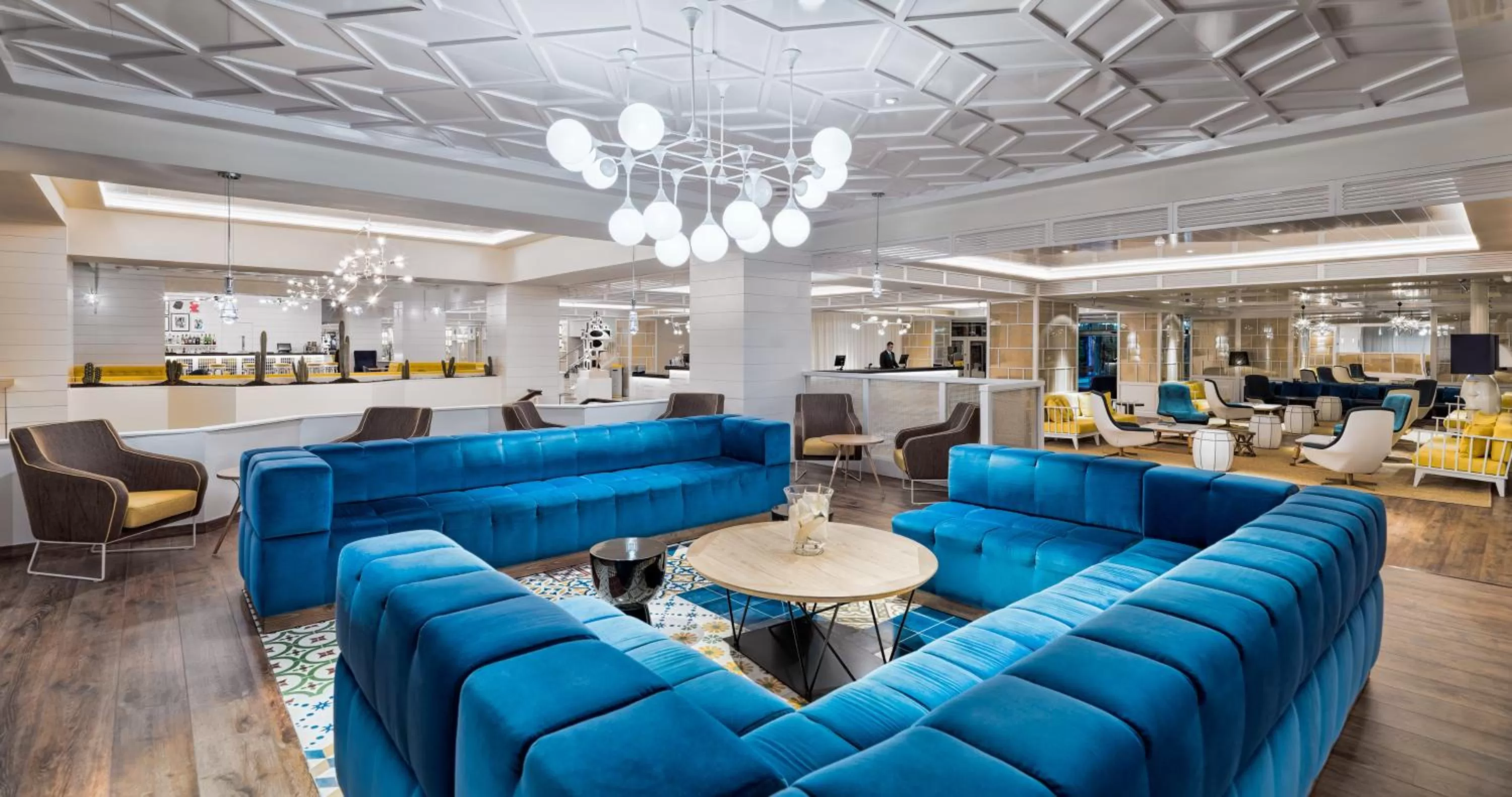 Lobby or reception in H10 Las Palmeras