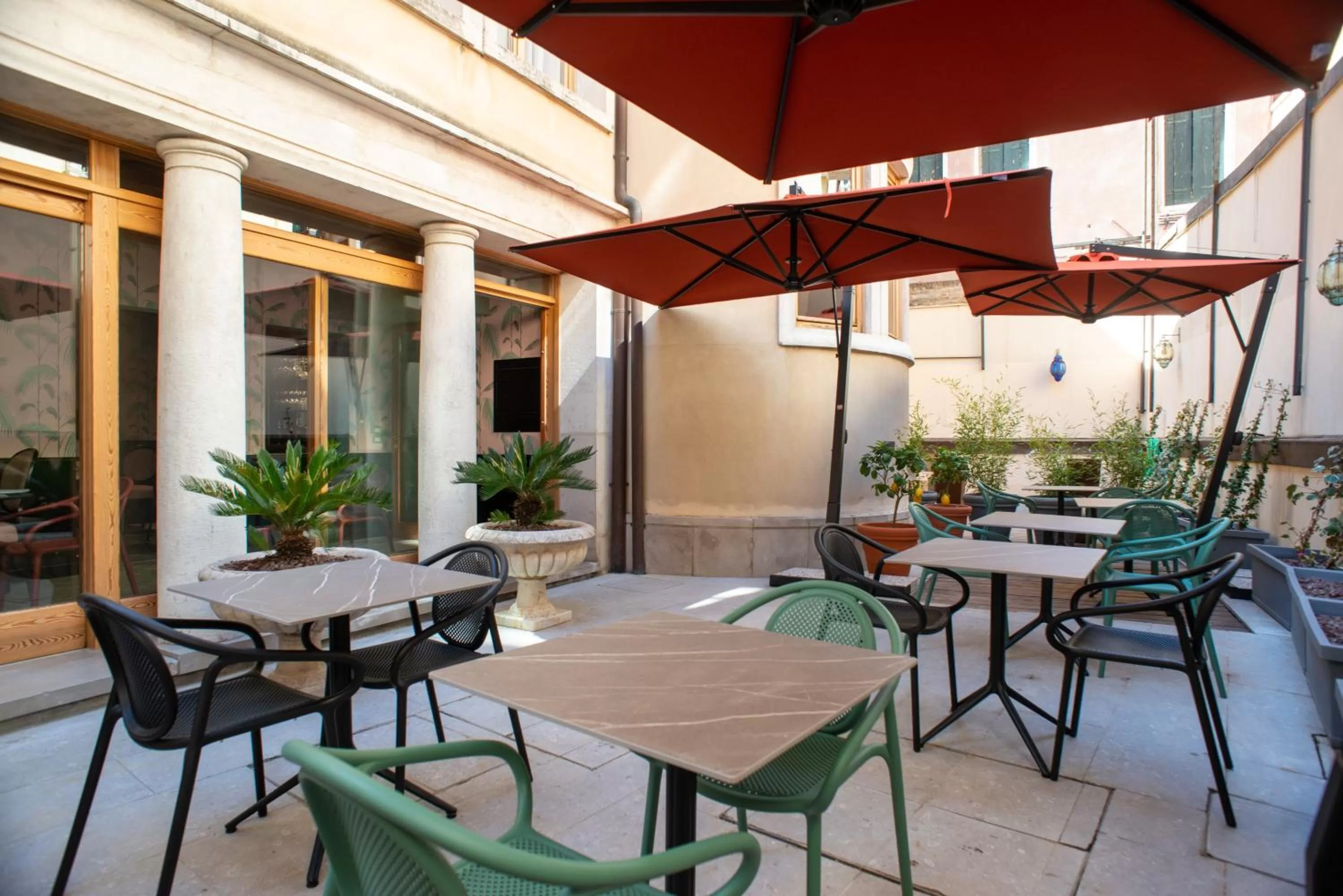 Patio in Palazzina Fortuny