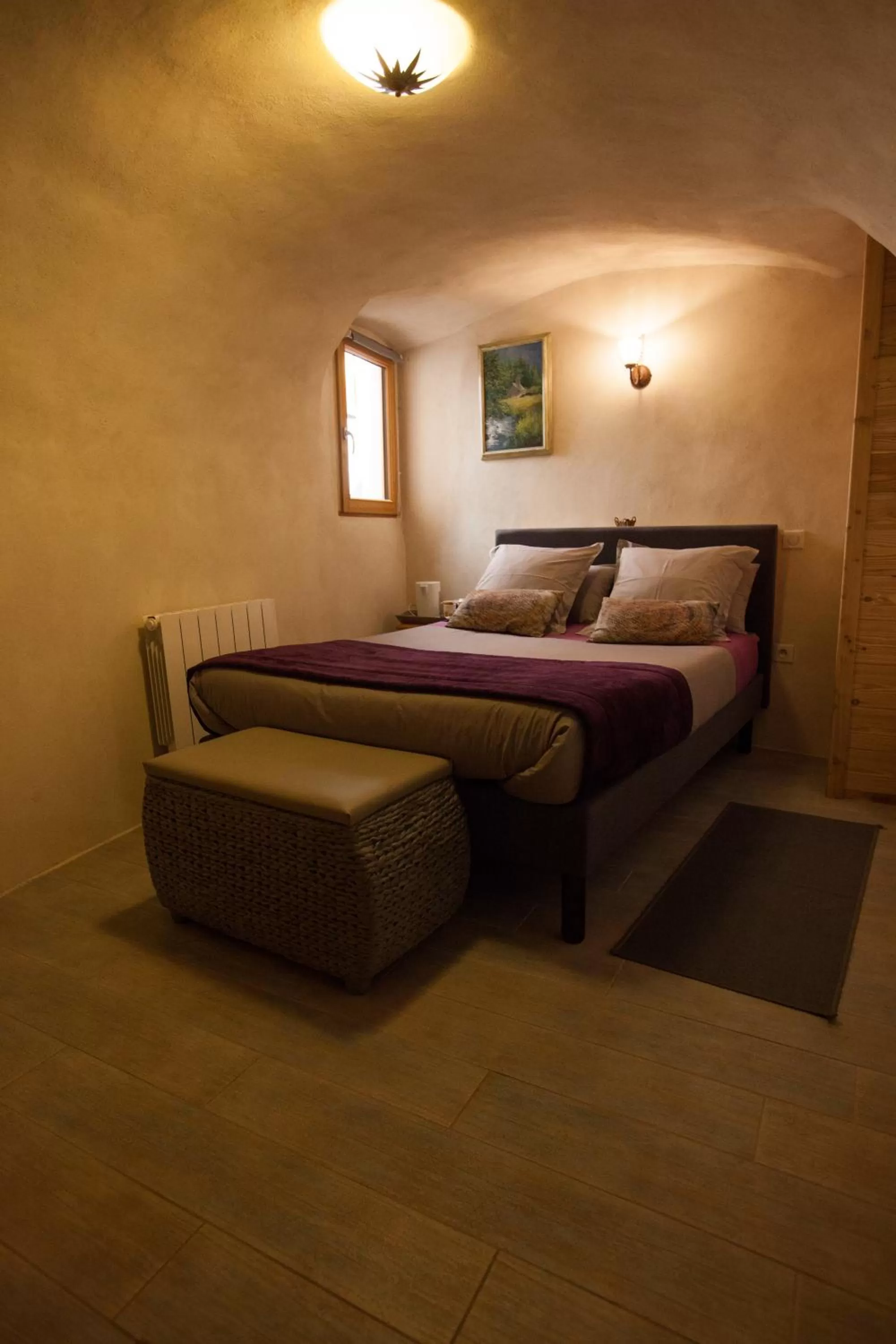 Bedroom, Bed in Le Bacchu Ber