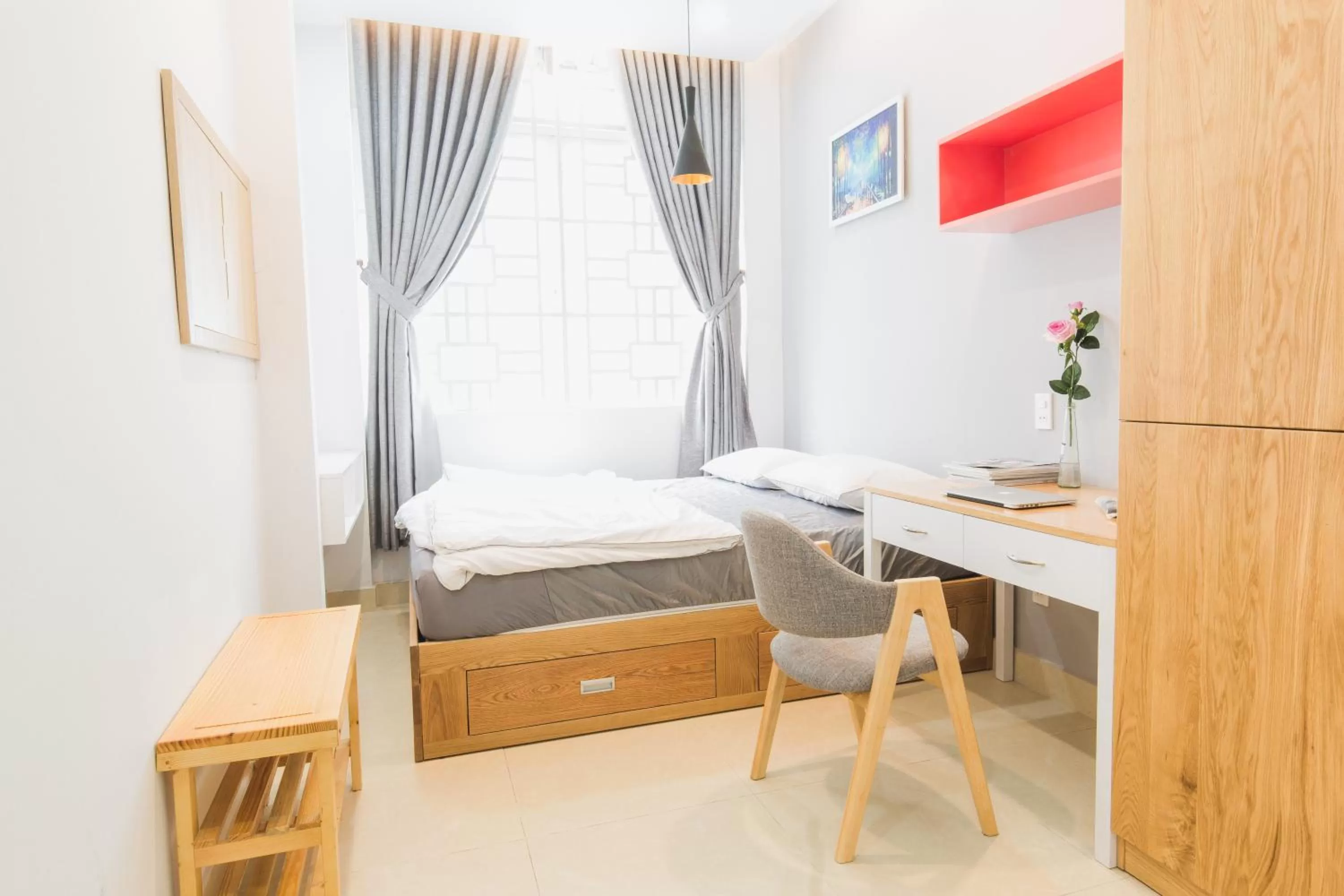 Bed in HOSTIE SAIGON [WANDERLUST Home]