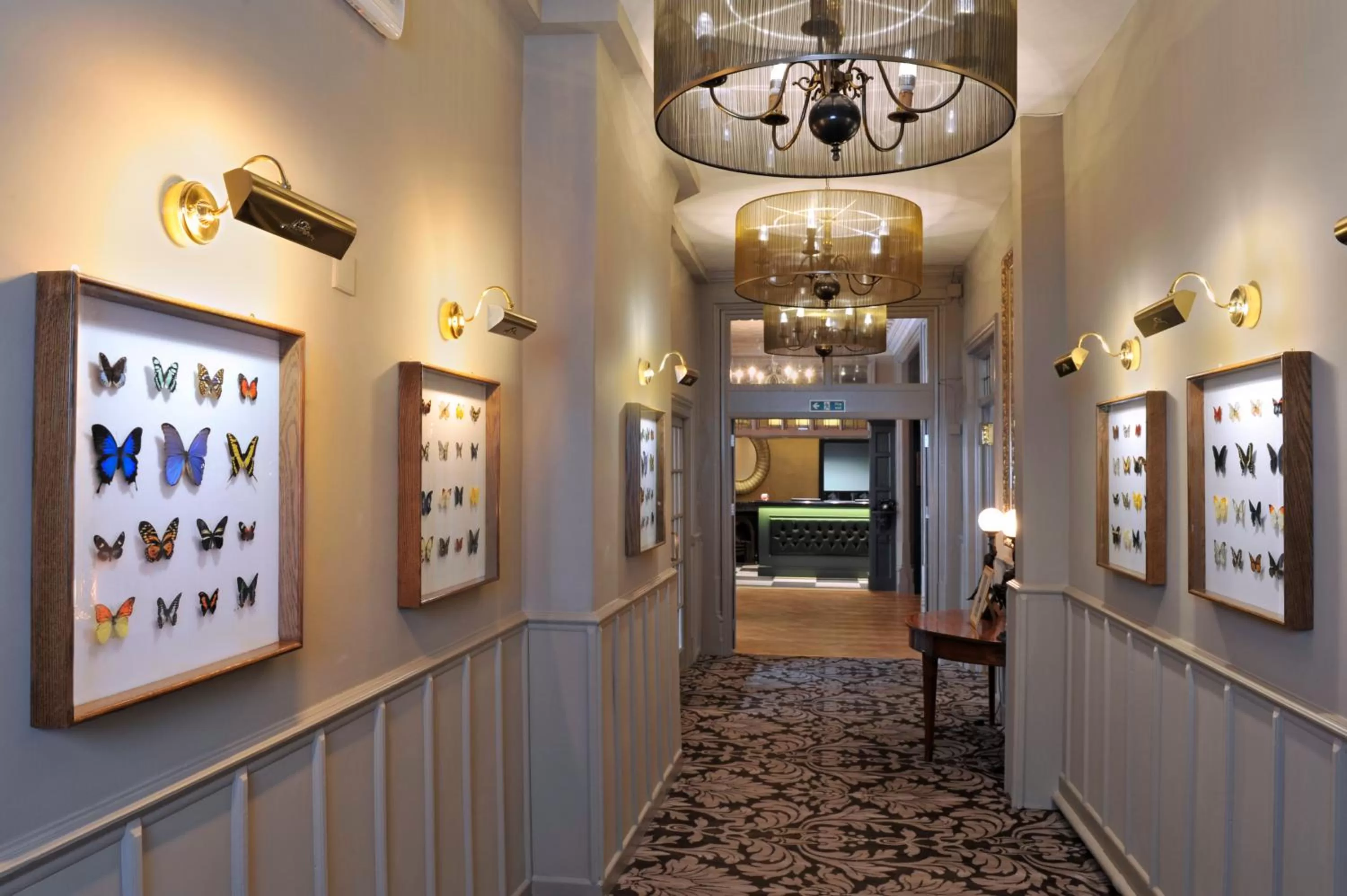 Lobby or reception in The Crown Manor House Hotel