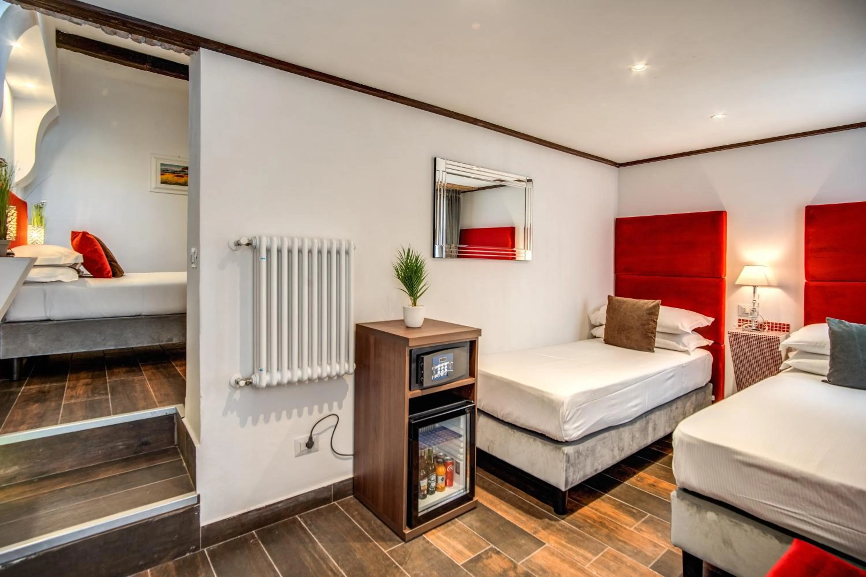 Bed in Piazza di Spagna Comfort Rooms