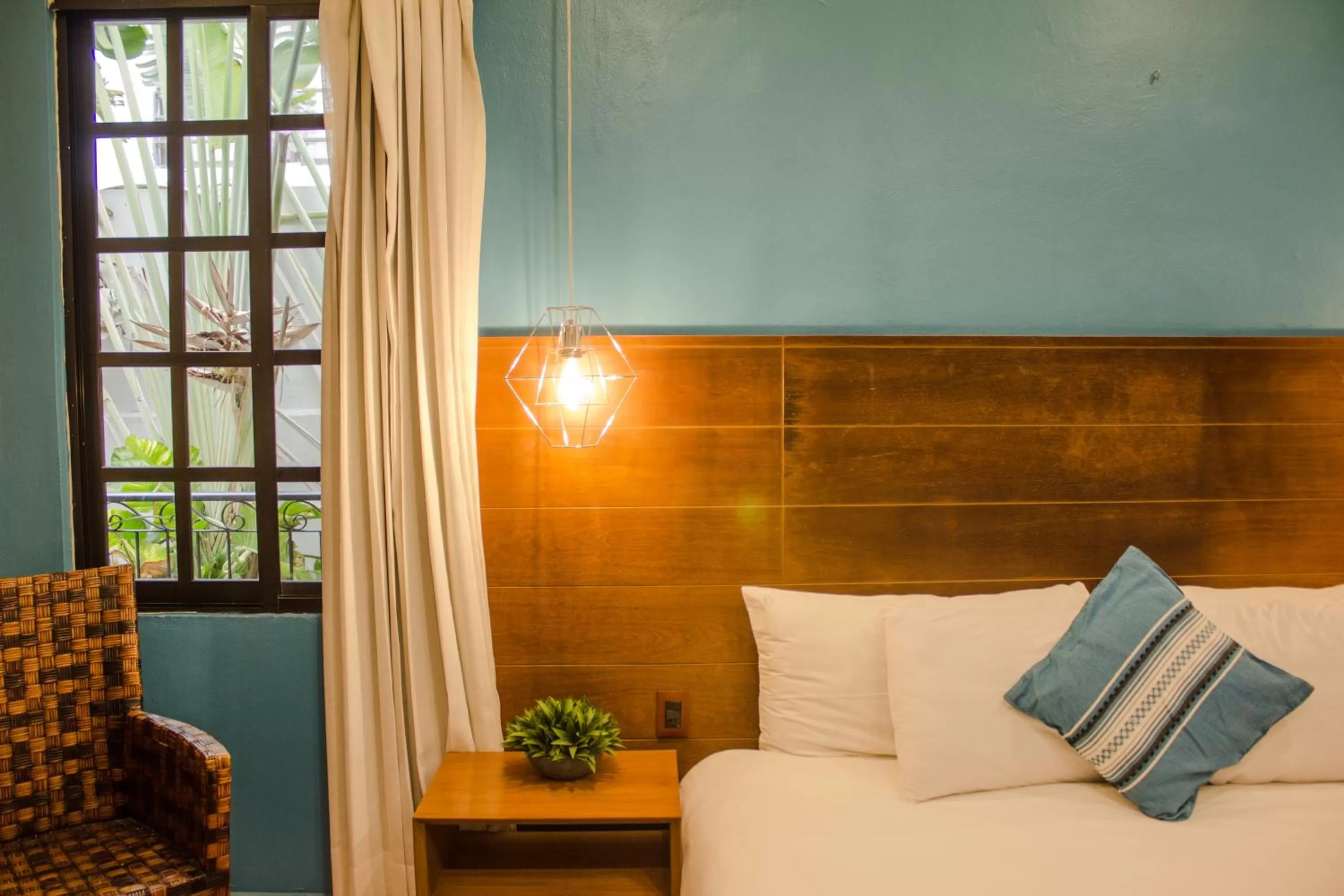 Bed in Hotel Marionetas