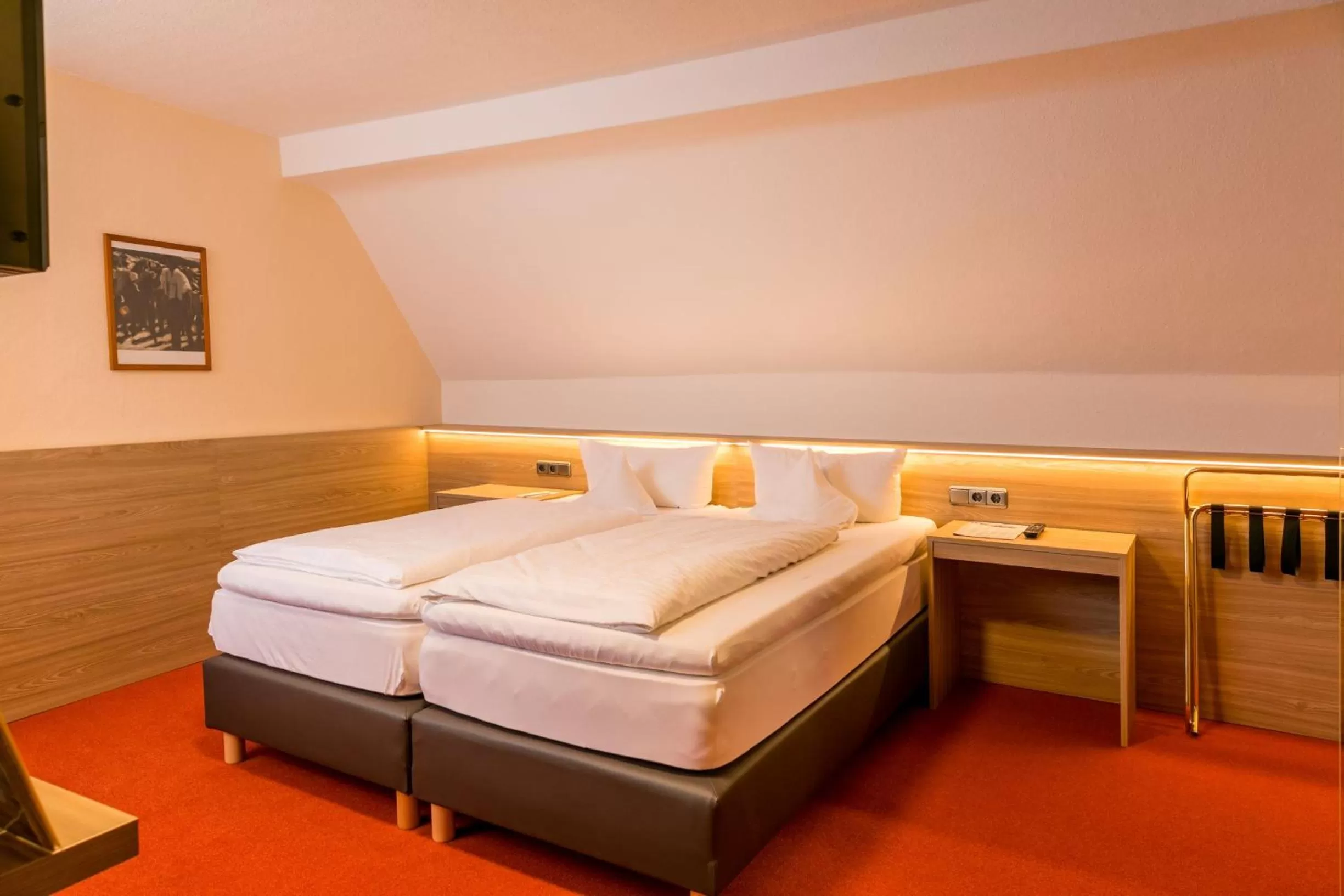 Photo of the whole room, Bed in CityHotel Kempten