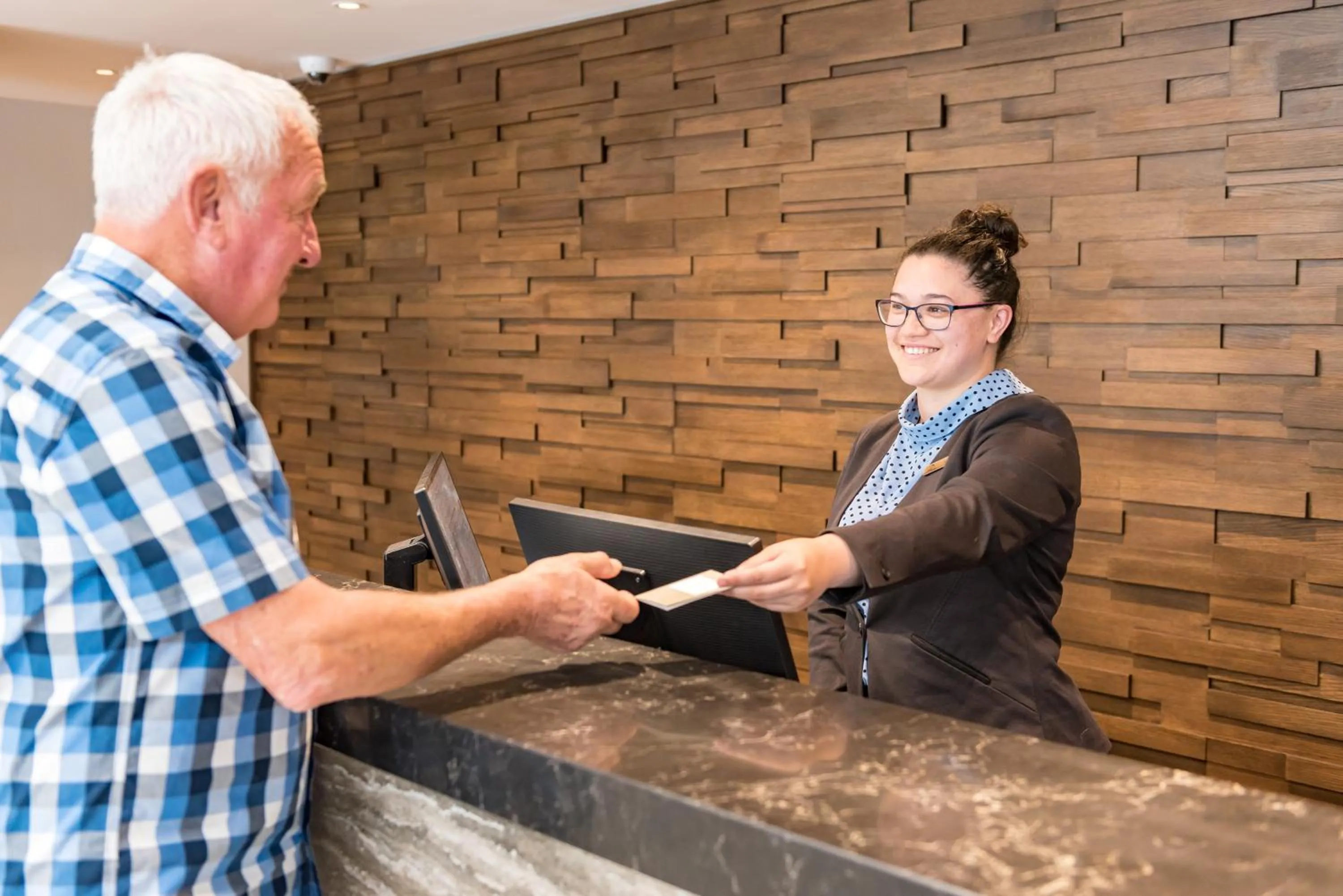 Lobby or reception in Distinction Christchurch Hotel