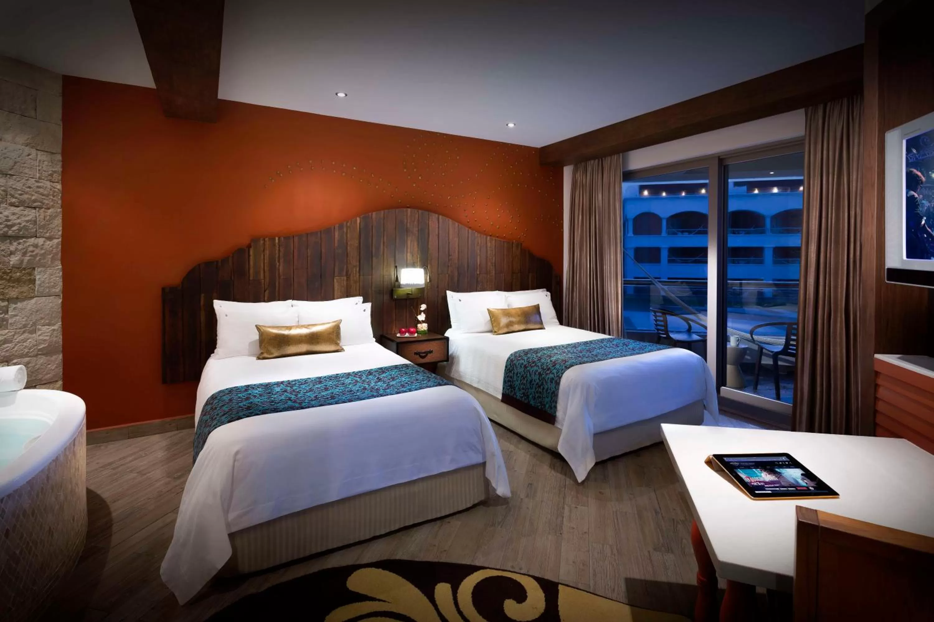 Bedroom, Bed in Hard Rock Hotel Riviera Maya - All Inclusive