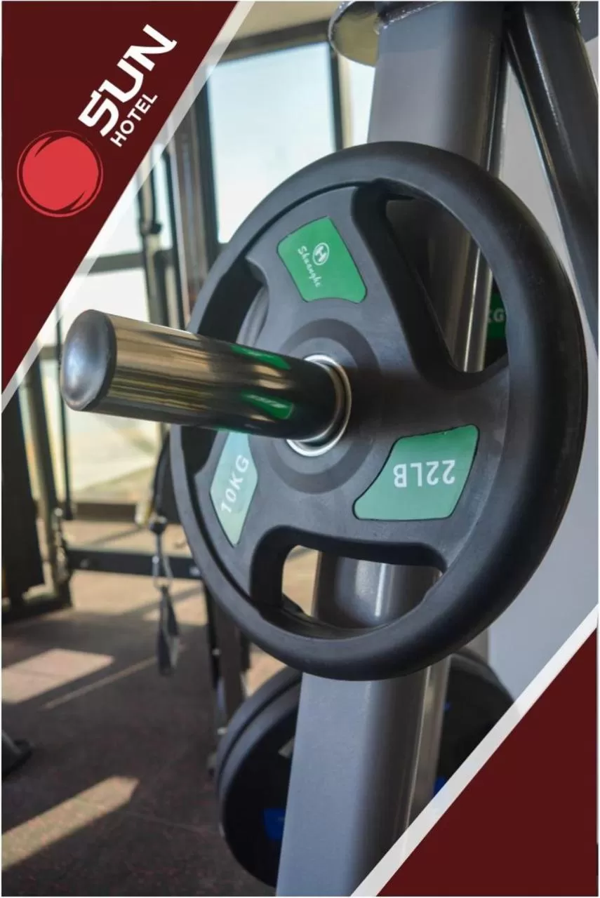Fitness centre/facilities in Hotel Sun