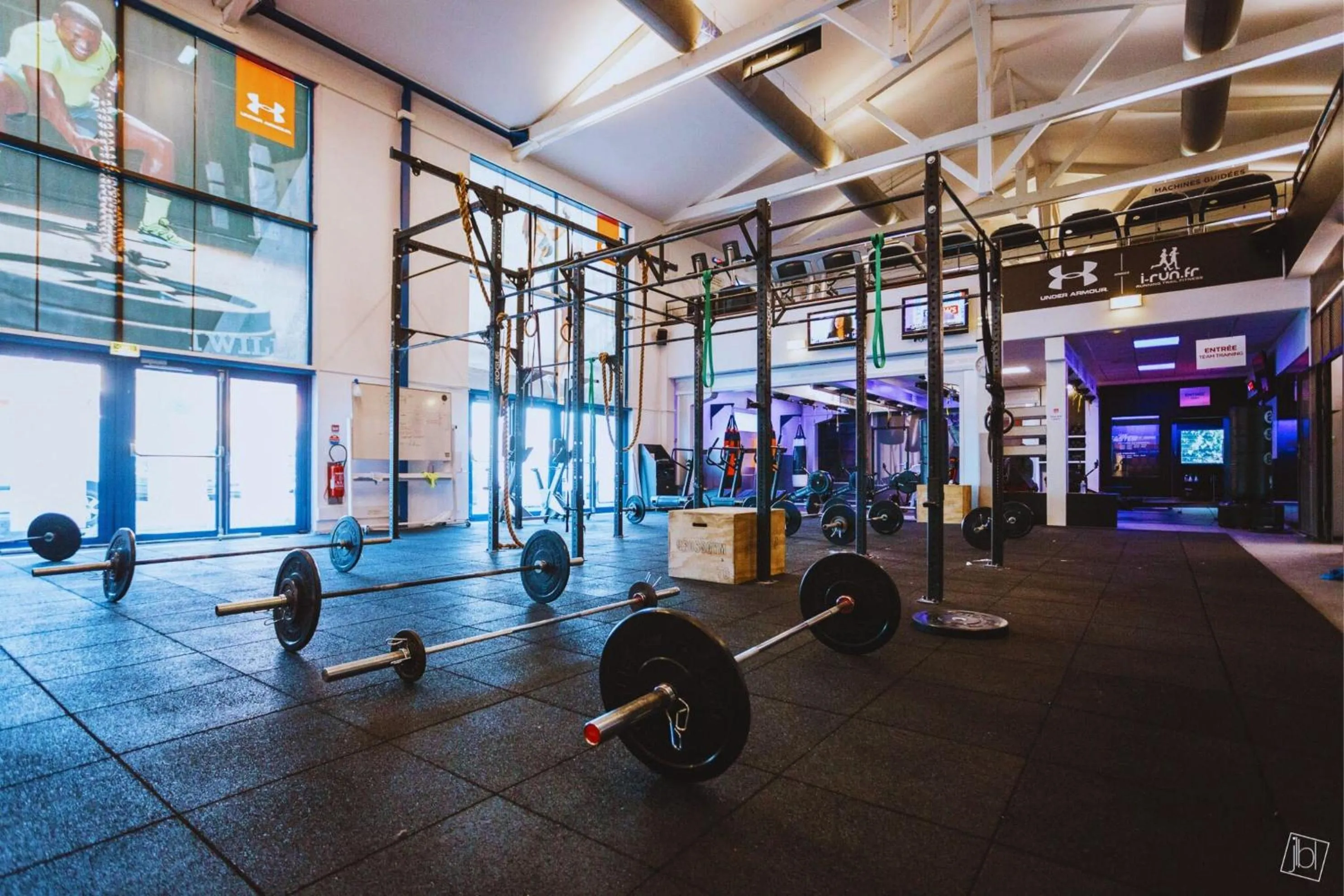 Fitness centre/facilities in Sporting House Hôtel