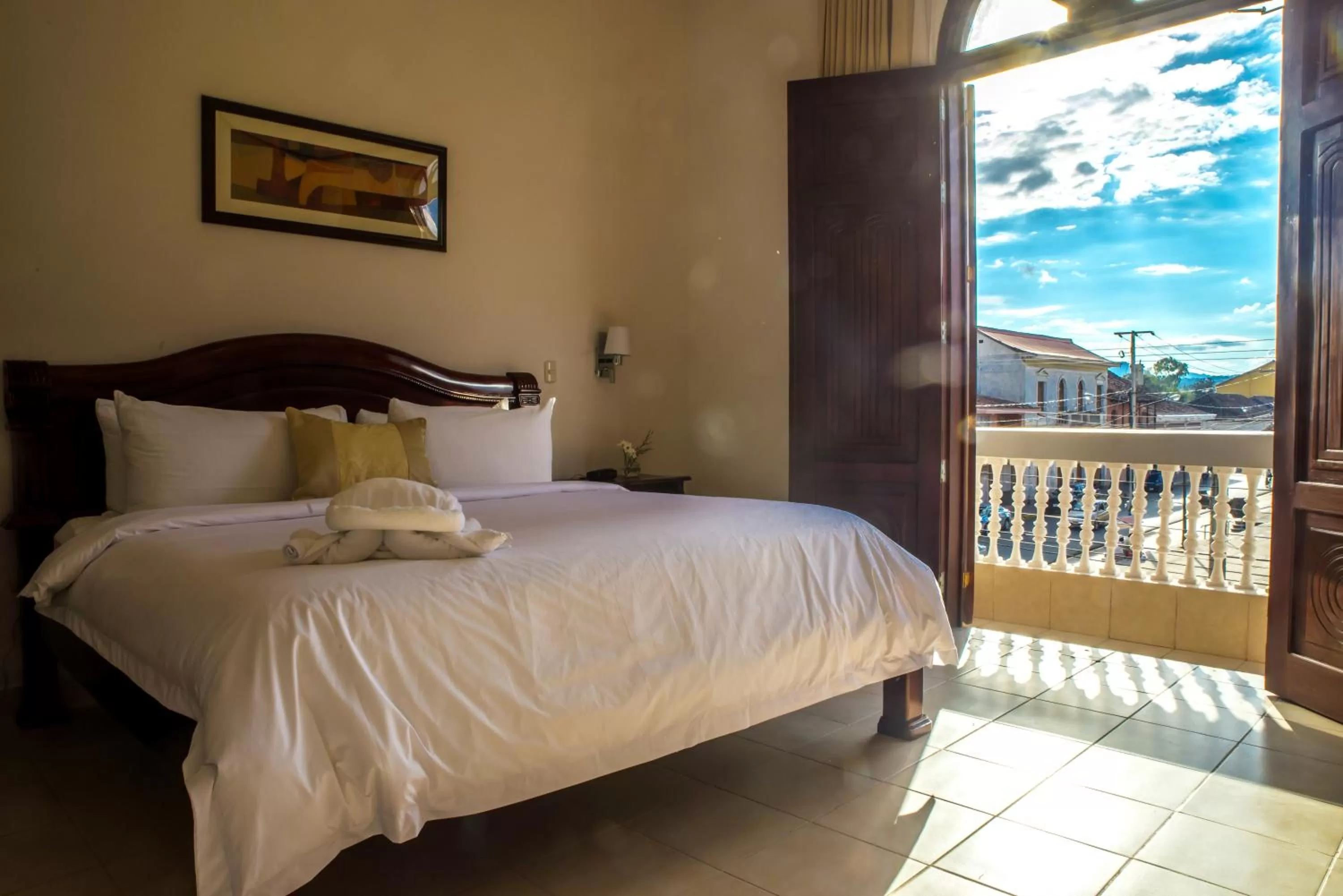 Bedroom, Bed in Hotel Real La Merced