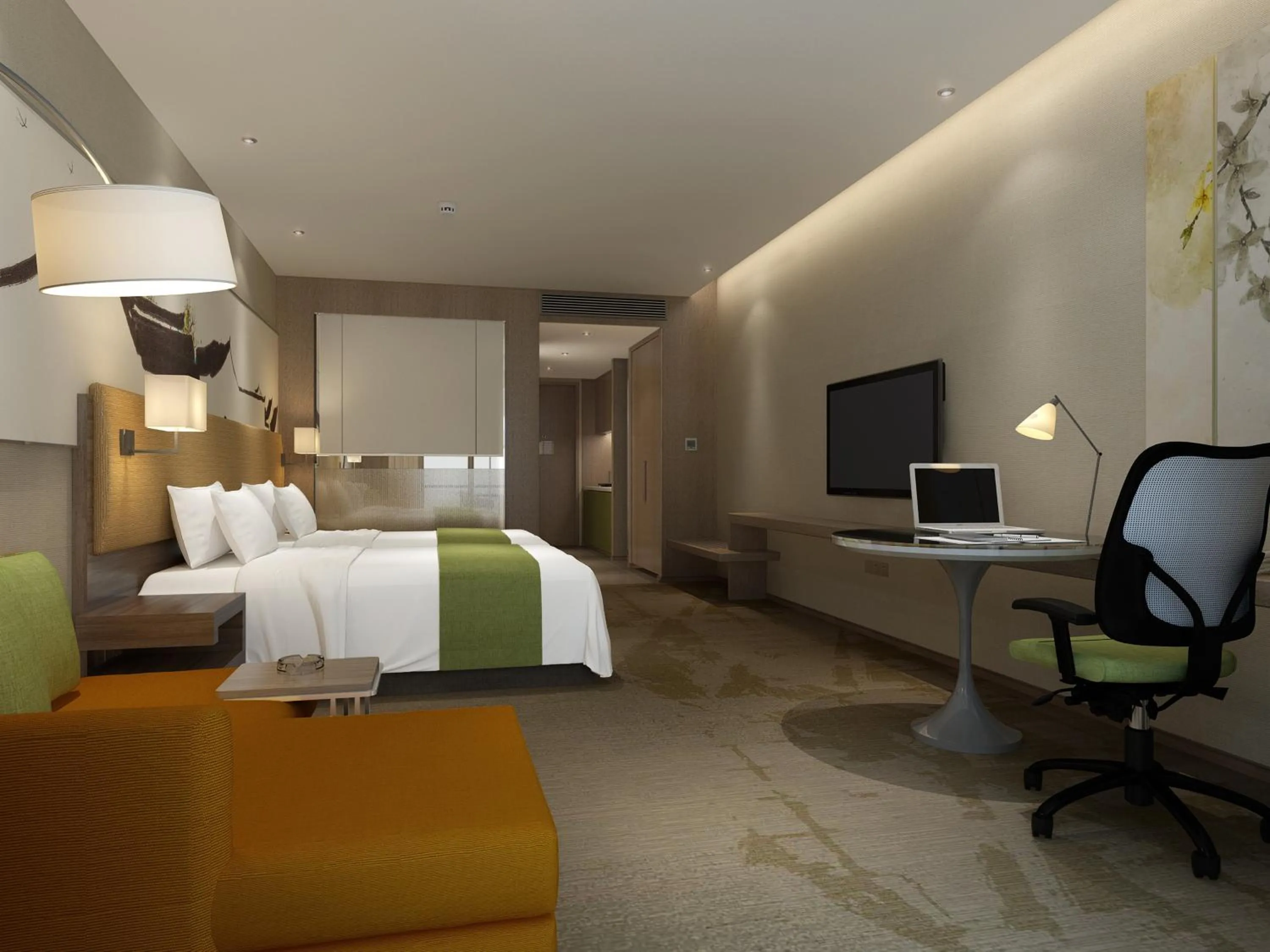 Photo of the whole room, Bed in Holiday Inn Chengdu High-Tech Center by IHG