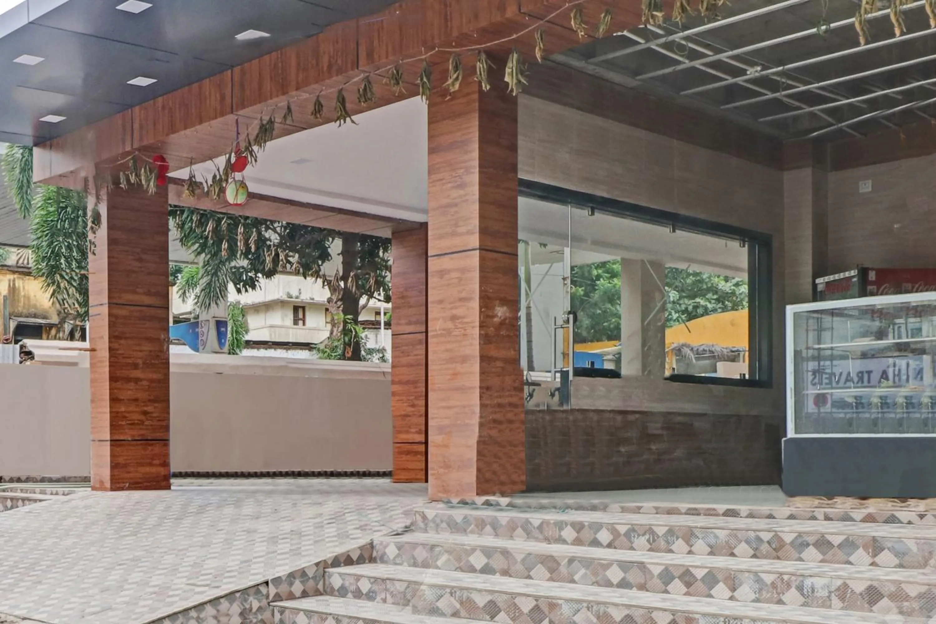 Facade/entrance in Hotel Vallabha Residency