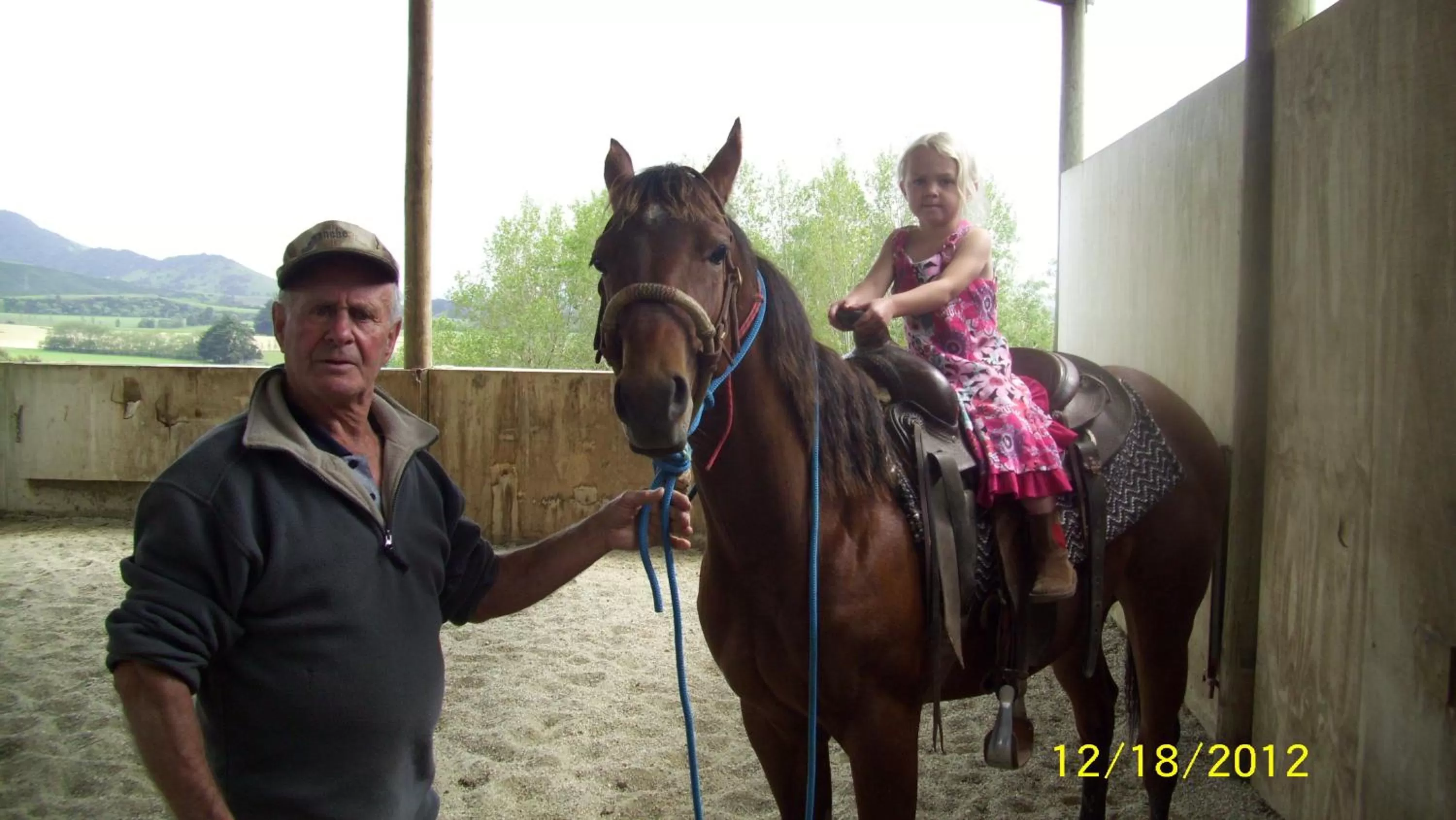 Horse-riding in Hokonui Bed & Breakfast