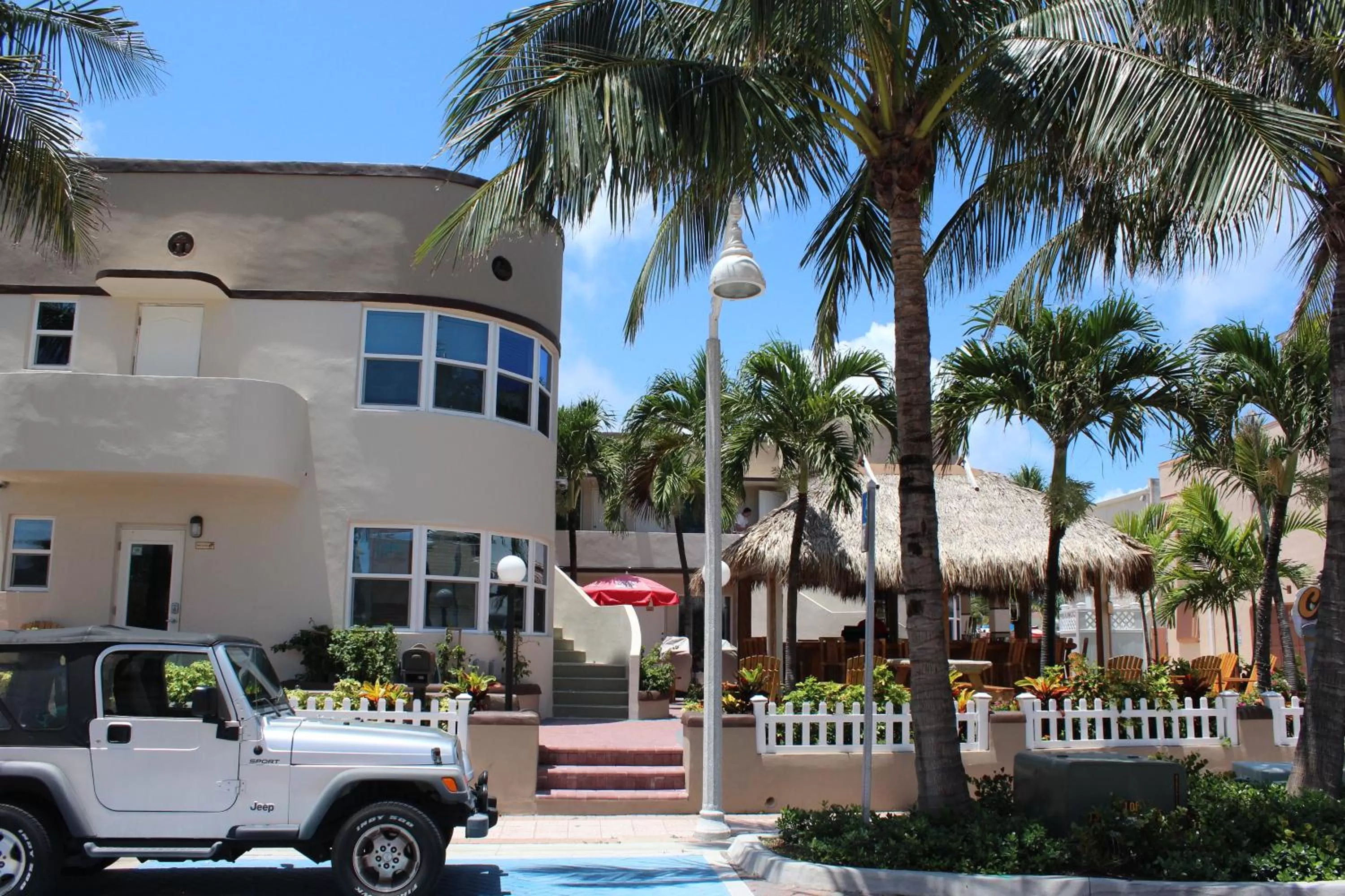 Facade/entrance in Caribbean Resort by the Ocean