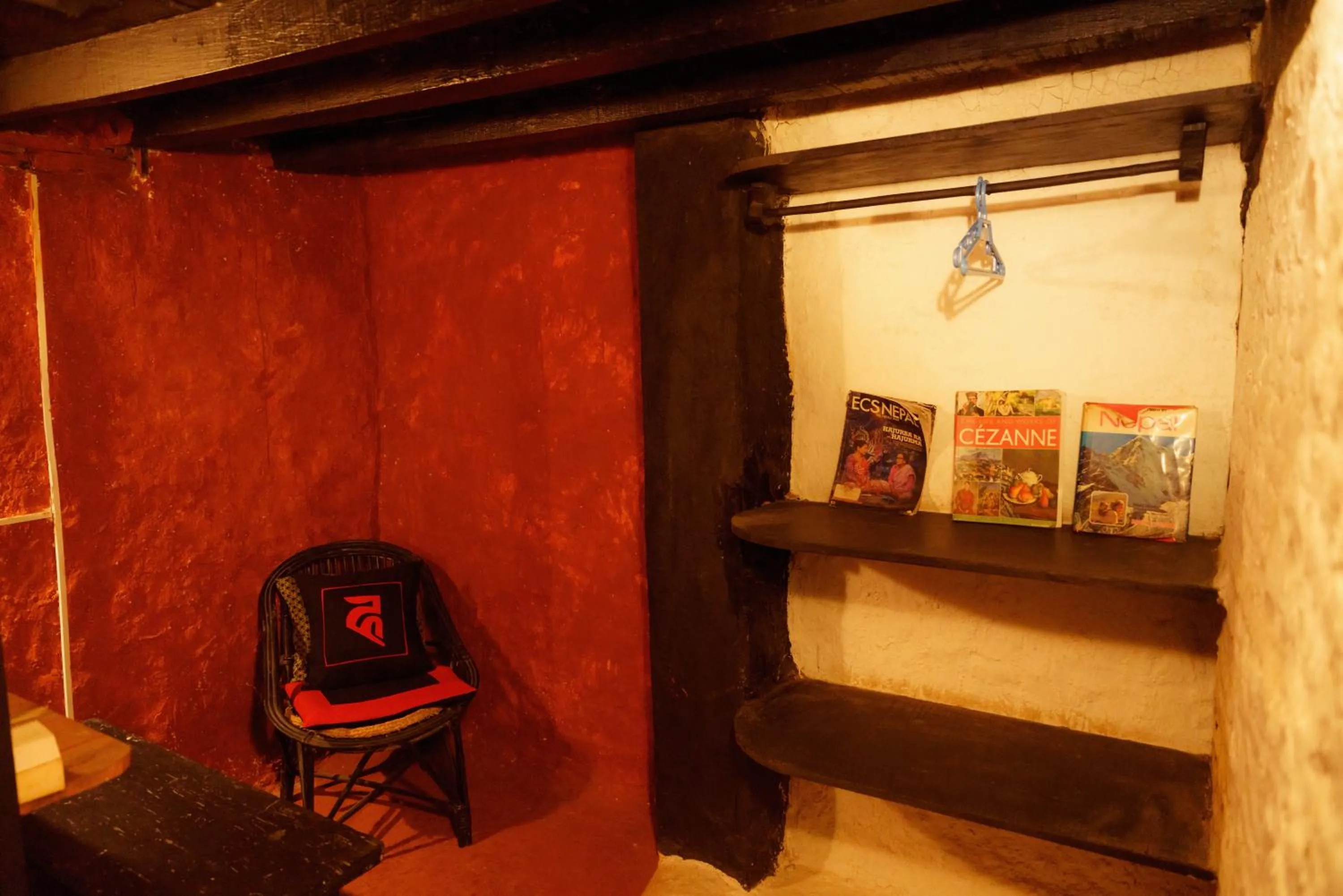 Seating area in Hira Guest House